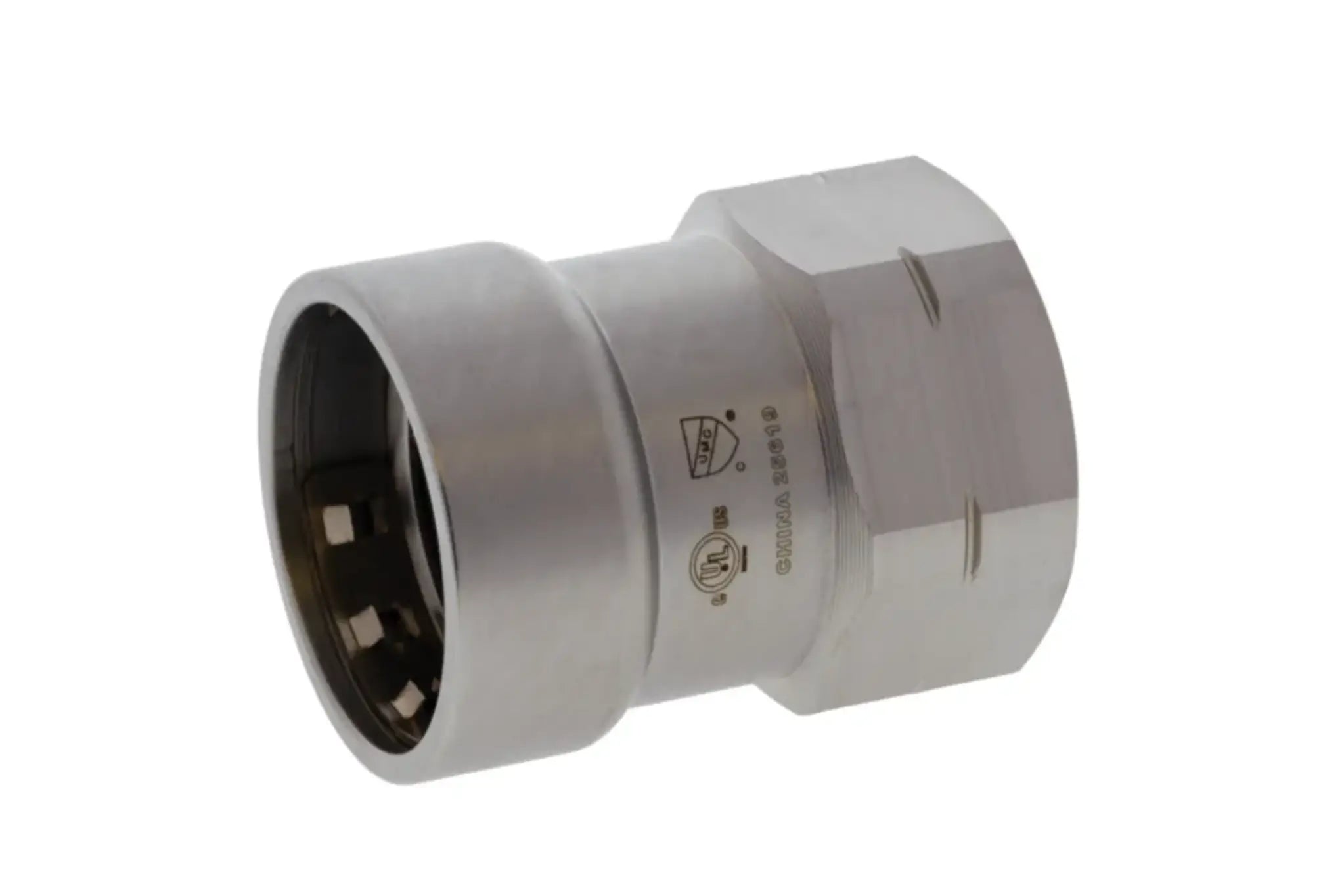 NIBCO 2026150EPC, PC203 2 X 2  Press X F Carbon Steel Adapter