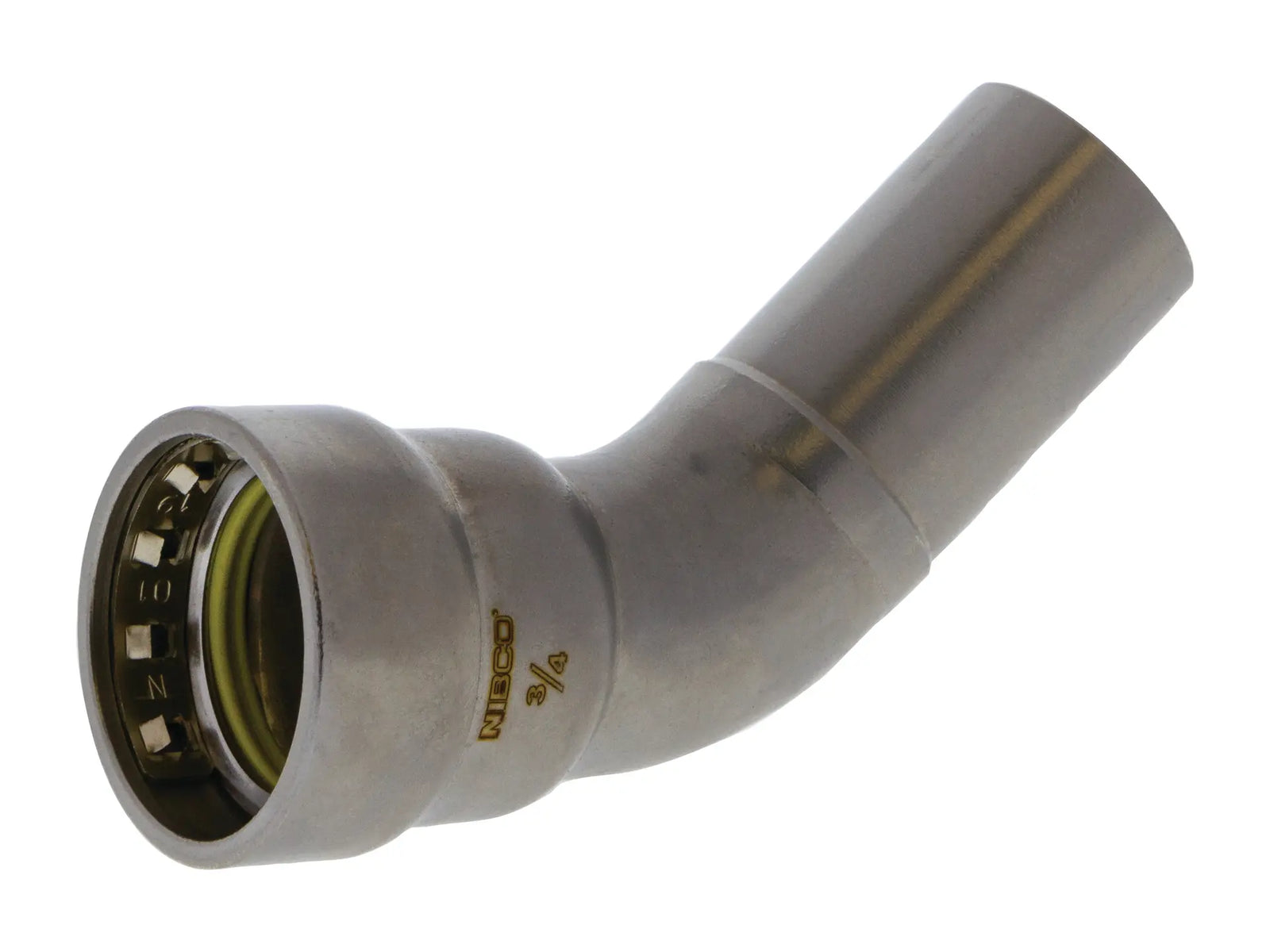 NIBCO 2046600HPC, 1-1/2 in. x 1-1/2 in. Ftg x Press 45 Elbow Carbon Steel PCH206-2