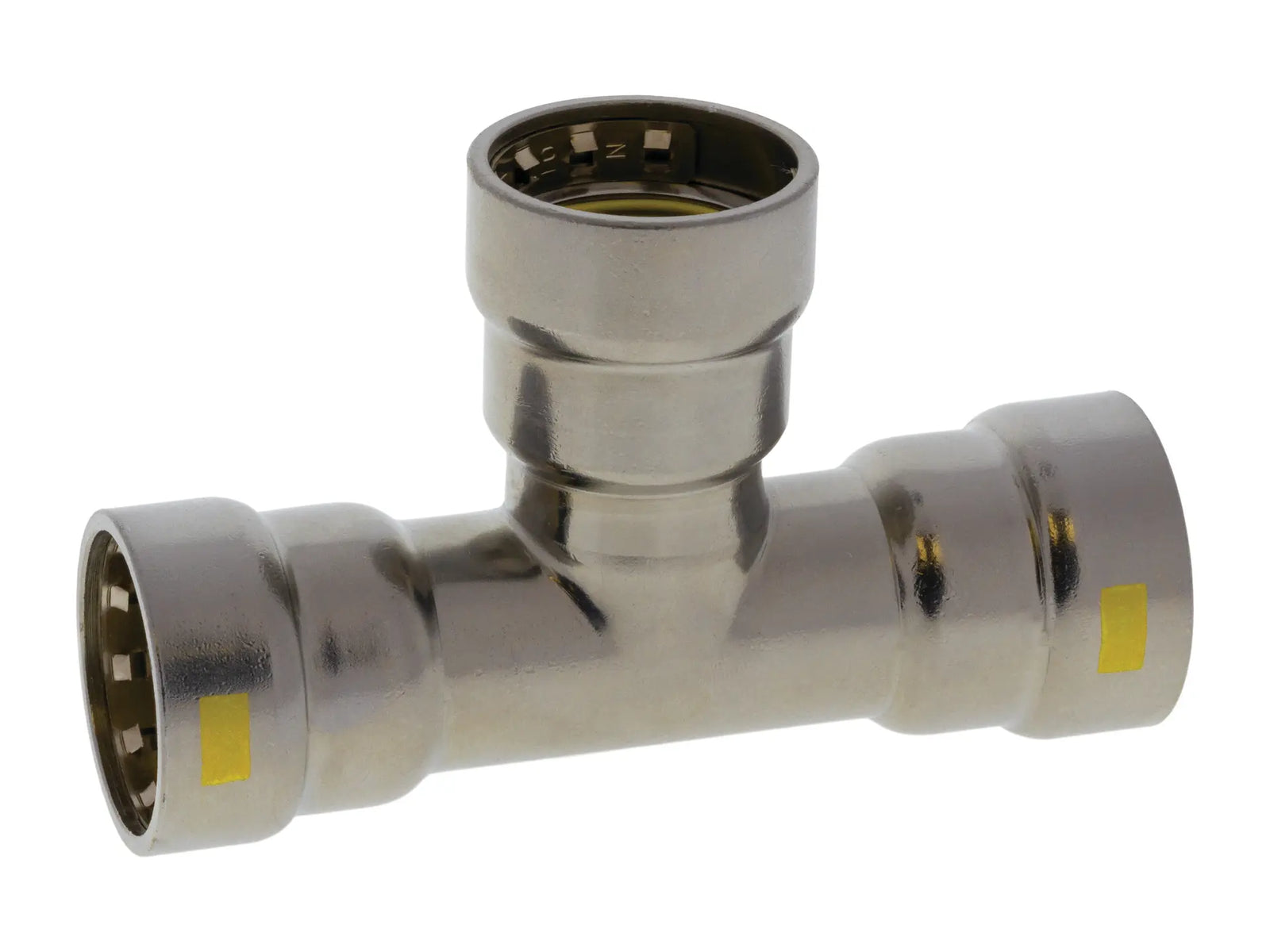 NIBCO 2100050HPC, 1-1/4 in. x 1-1/4 in. x 1-1/4 in. BenchPressG Tee P x P x P Carbon Steel PCH211