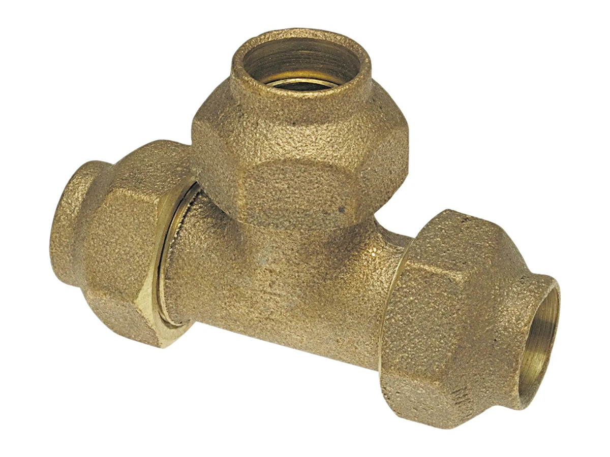 NIBCO 6069200, 1/2 in. Flared Tee FL x FL x FL , Cast 511