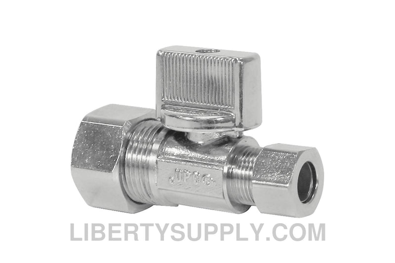 NIBCO 7140-F-LF 1/2" x 1/2" Straight Supply Stop ND613F6