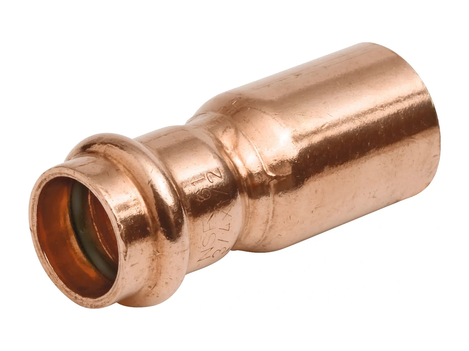 NIBCO 9008050PC, 1/2 in. x 1/2 in. Fitting Reducer Ftg x P, Wrot Copper PC600-2