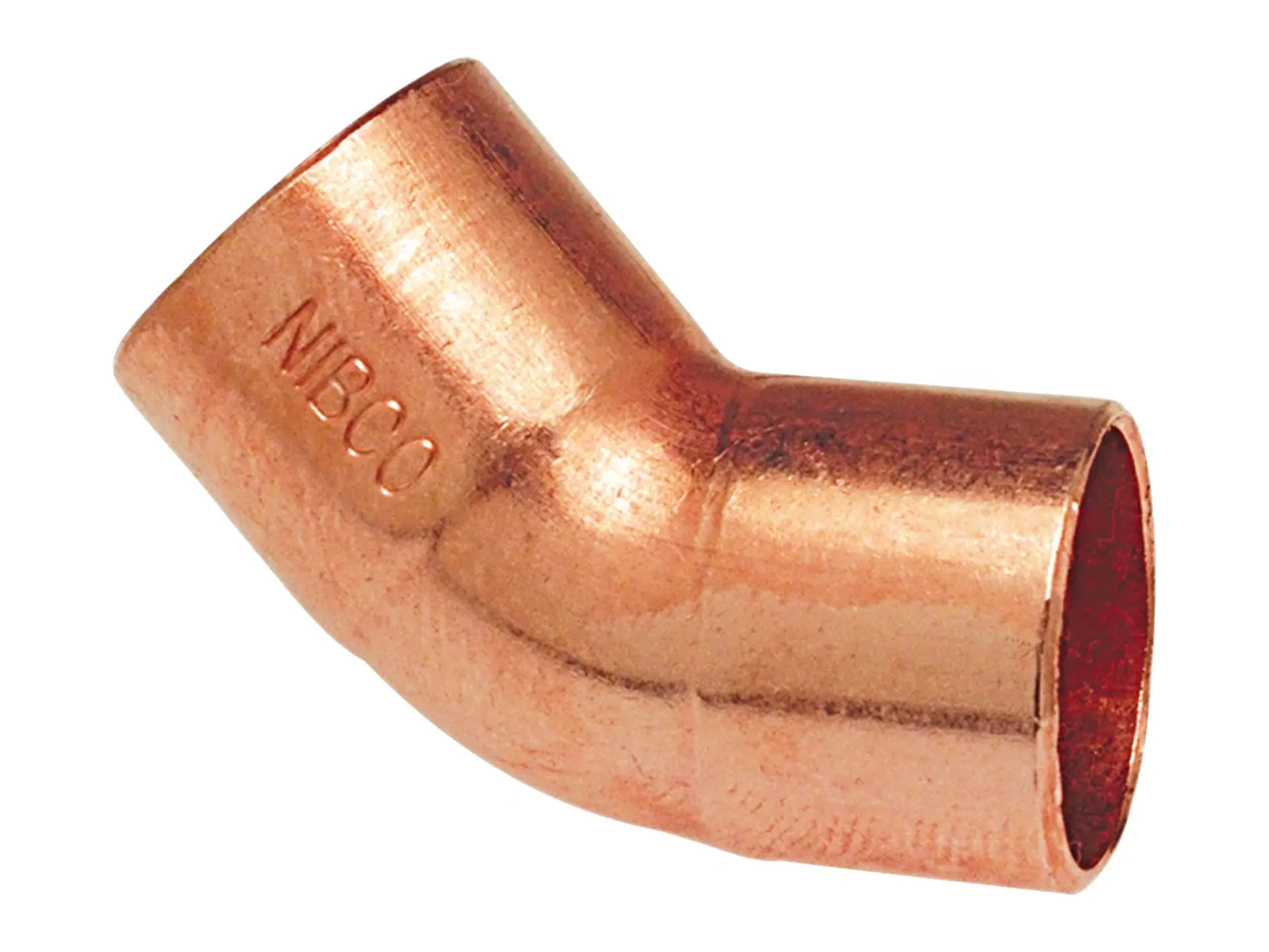 NIBCO 9042700CB, 3/8 in. x 3/8 in. 45° Elbow C x C, Wrot 606-CB