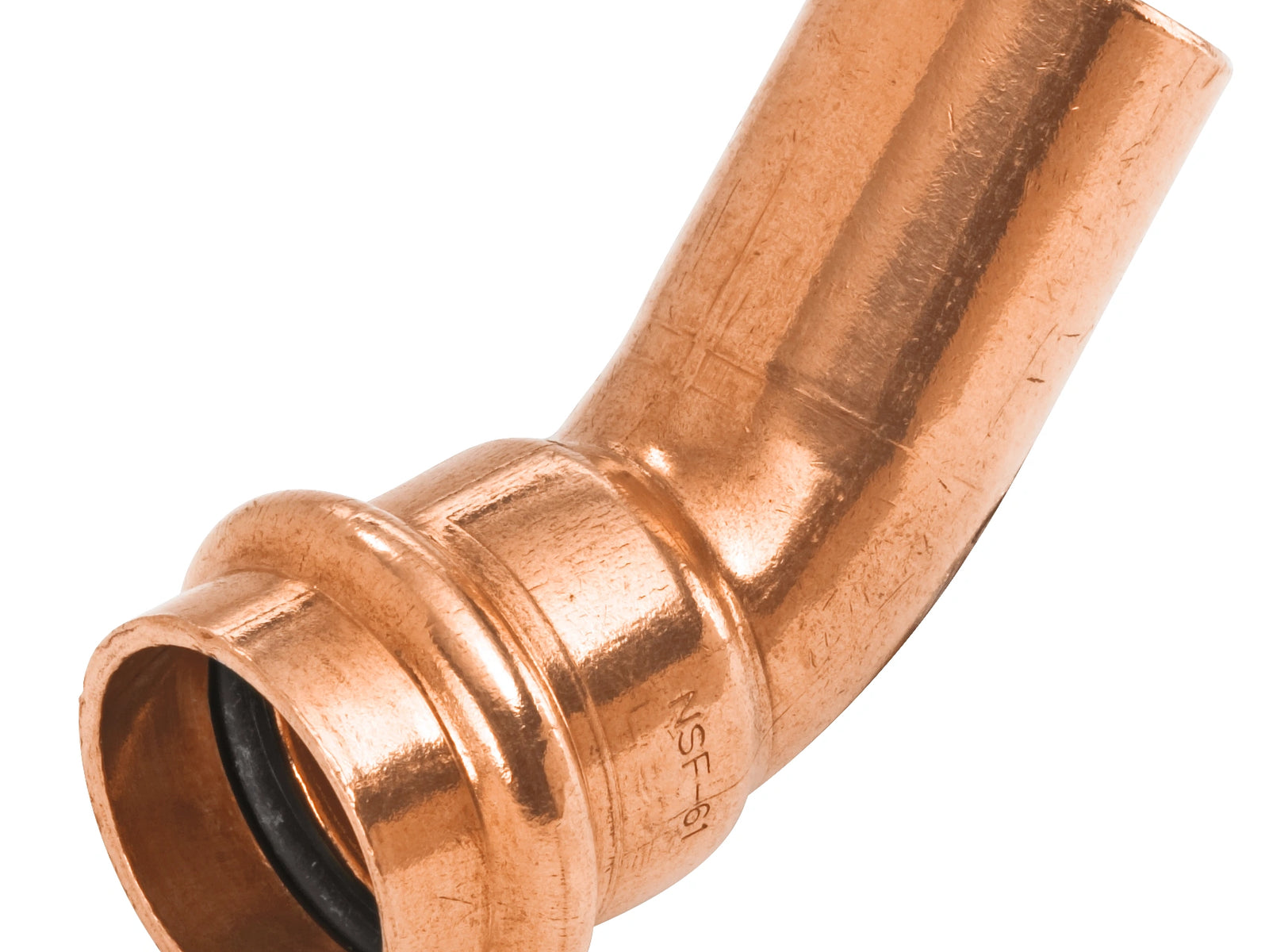 NIBCO 9046300FPC, 3/4 in. x 3/4 in. 45° Elbow Ftg x P, Wrot Copper PC606-2