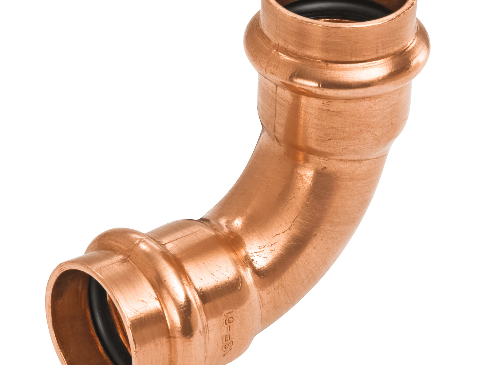 NIBCO 9055600FPC, 3/4 in. x 3/4 in. 90° Elbow P x P, Wrot Copper PC607