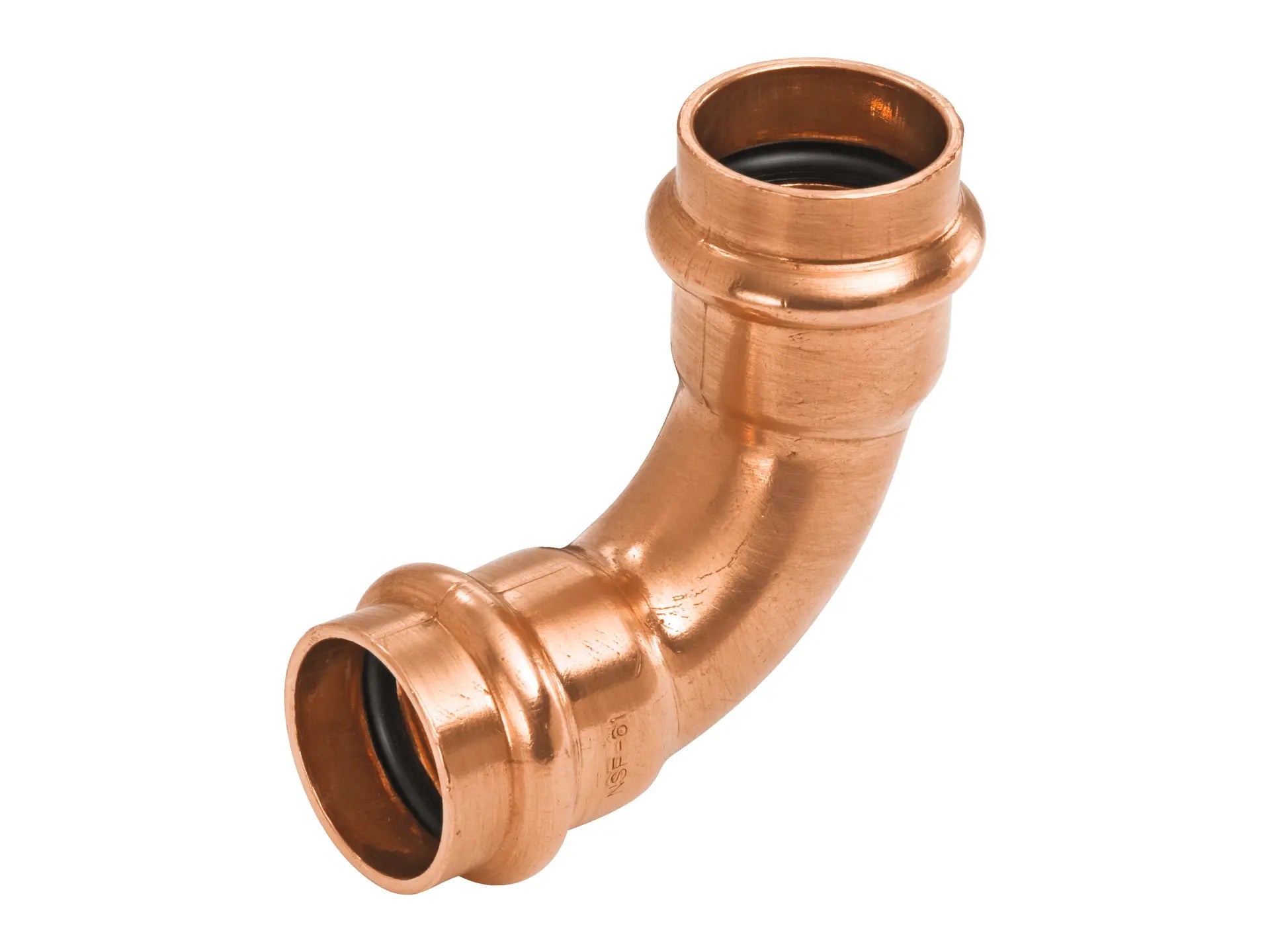 NIBCO 9055950FPC, 1-1/4 in. x 1-1/4 in. 90° Elbow P x P, Wrot Copper PC607