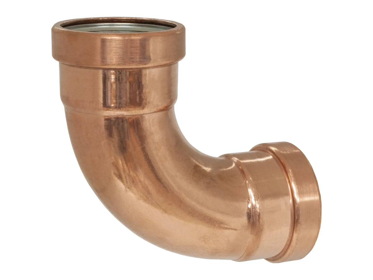 Webstone 905720XLC, 4 in. x 4 in. PRS X PRS Pro-Connect Press - XLC Copper 90° Elbow PC607XLC