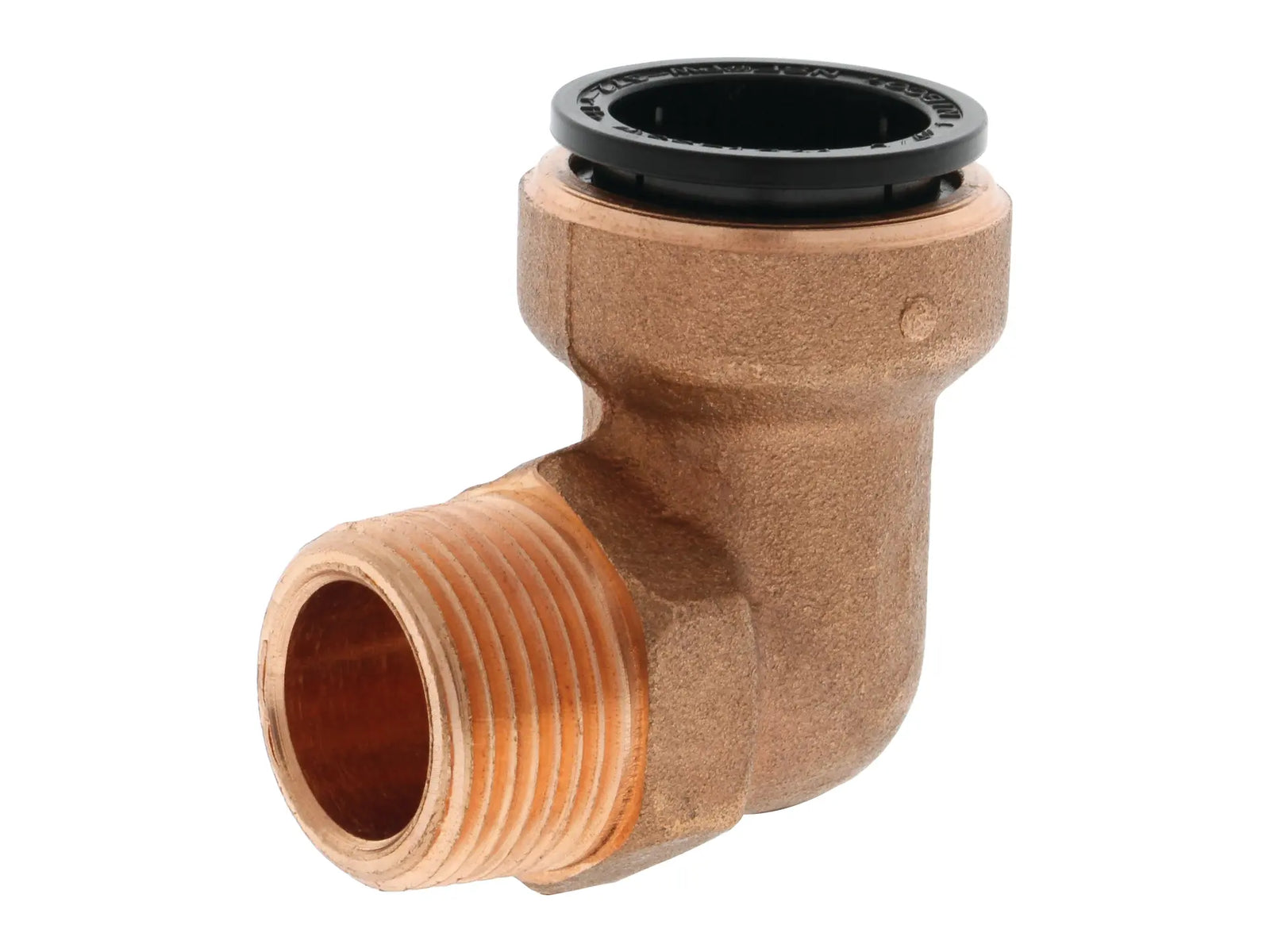 NIBCO 9063850P, 1/2 in. x 1/2 in. Wrot Racer 90° Elbow - Push x F P607-3