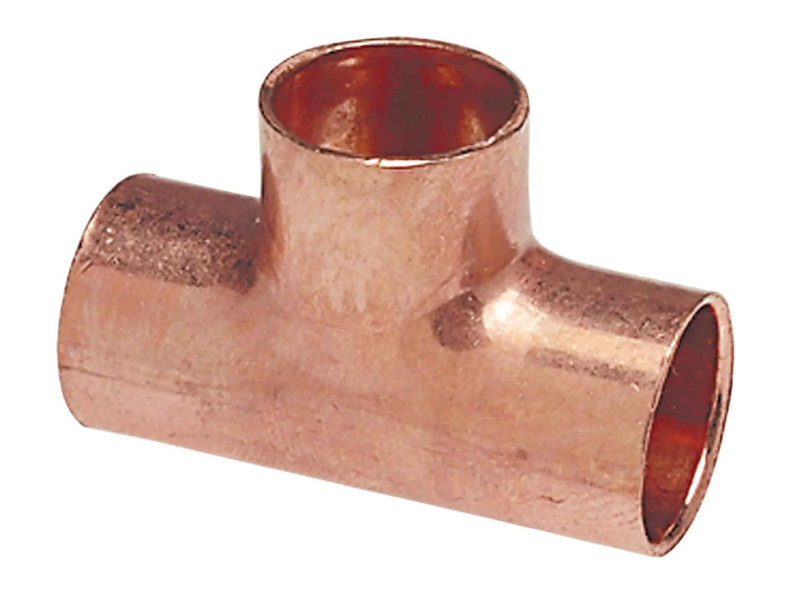 NIBCO 9097550CB, 1/2 in. x 3/8 in. x 3/8 in. Tee C x C x C, Wrot 611RR-CB