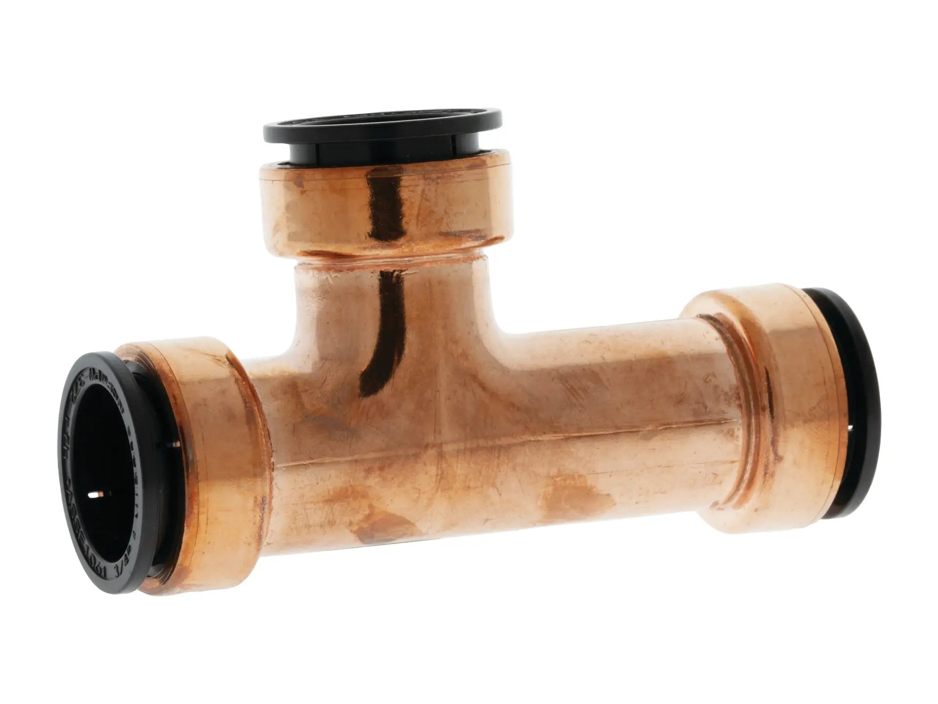 NIBCO 9100050P, 1/2 in. x 1/2 in. x 1/2 in. Wrot Racer Repair Tee - Push x Push x Push P615