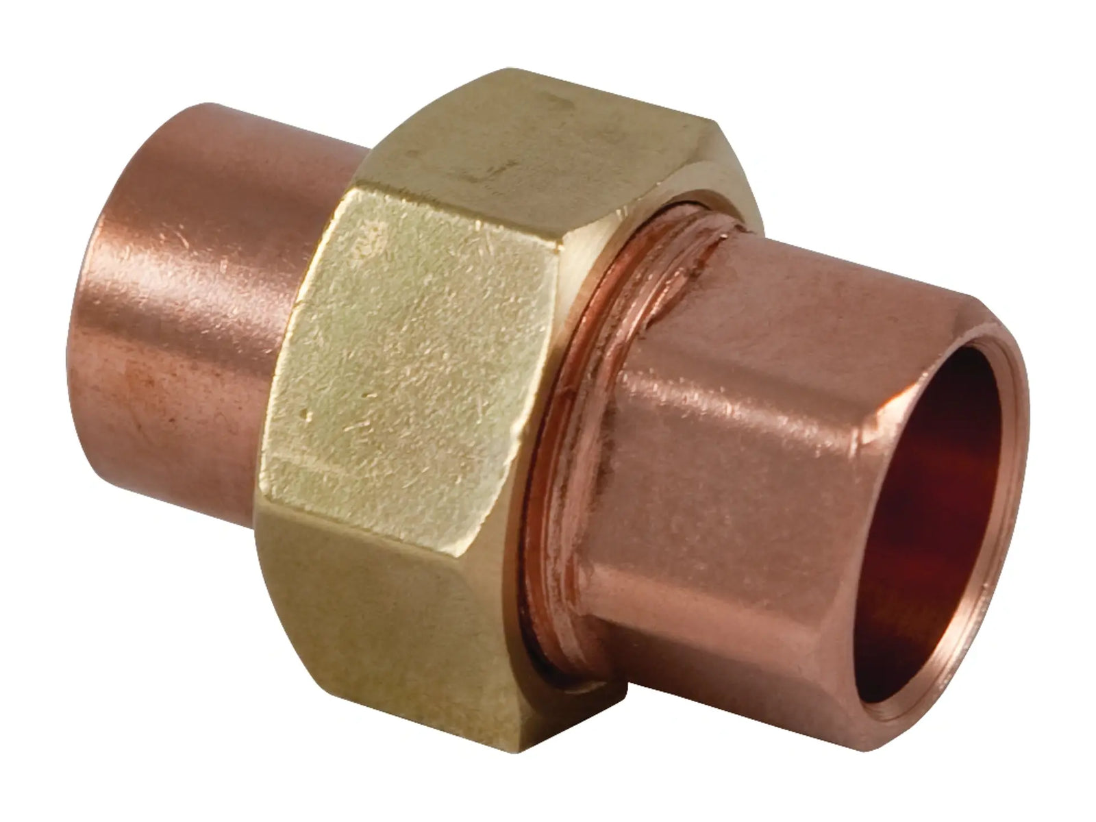 NIBCO 9256200, 1/4 in. x 1/4 in. Union C x C, Wrot 633-W