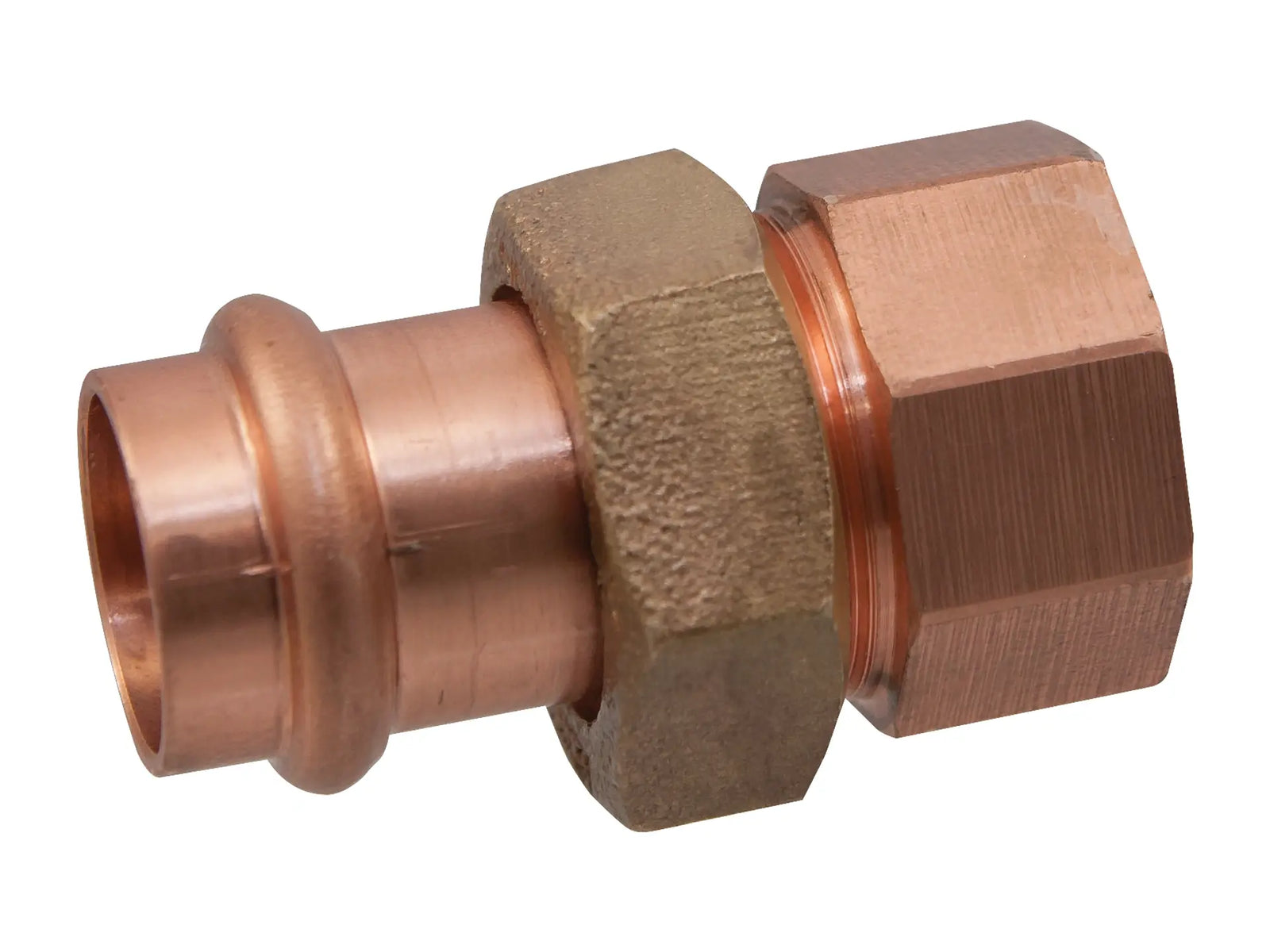 NIBCO 9256740PC, 1-1/2 in. x 1-1/2 in. Union P x F, Wrot Copper PC633-3