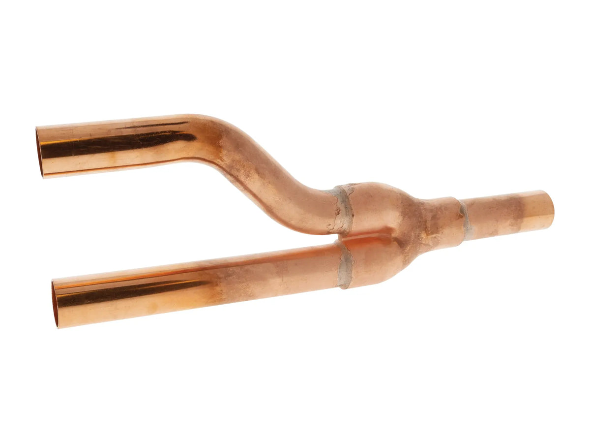 NIBCO 9345300RPC, 5/8 in. O.D. x 5/8 in. O.D. PressACR Y-Joint Fitting - Wrot Copper PC9649