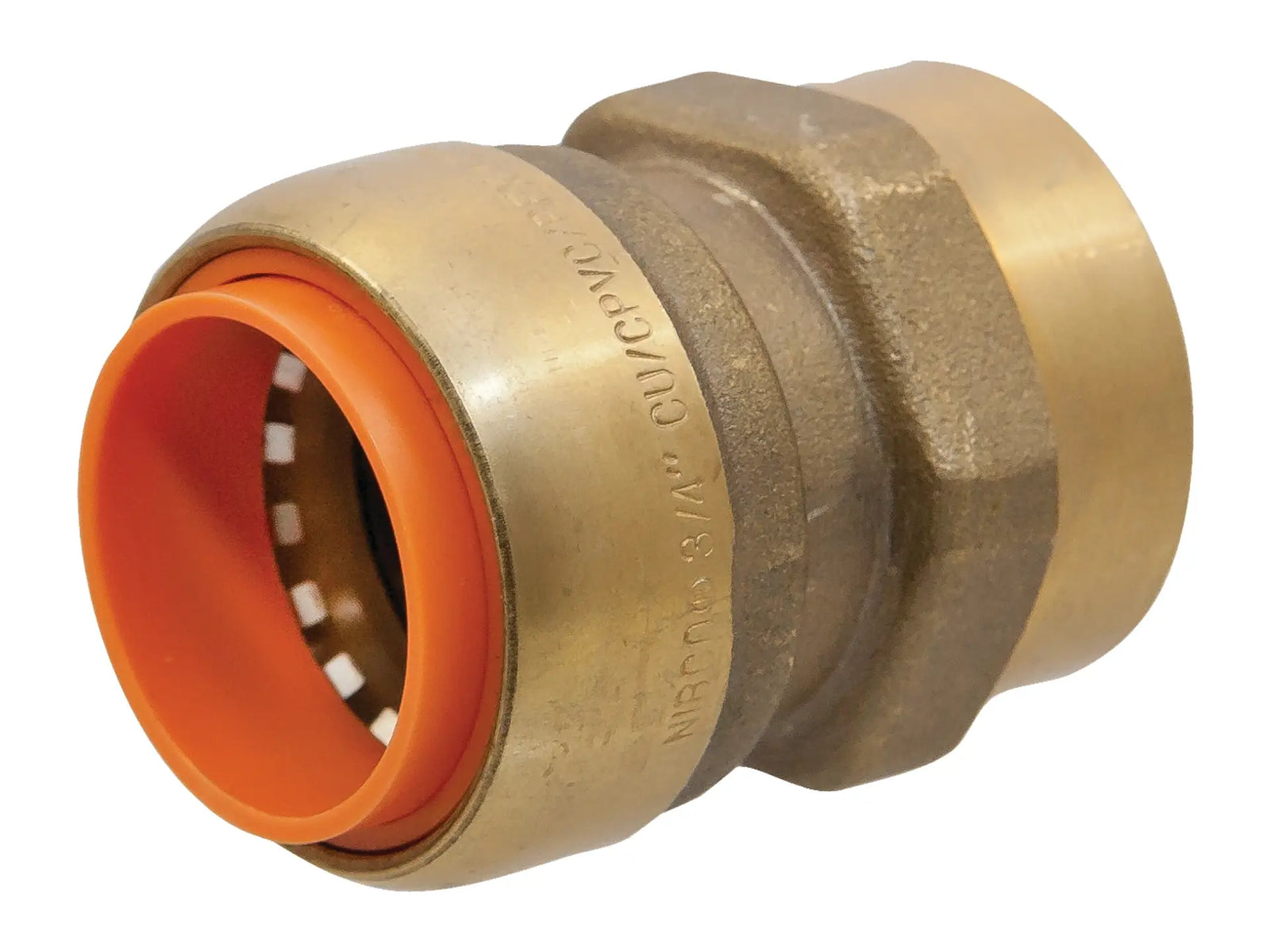 NIBCO B025250PE, 1 in. x 1 in. Adapter - Push x F P703-LF