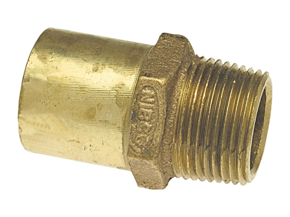NIBCO B034550, 1-1/4 in. x 1-1/4 in. Drop Adapter Ftg x M , Cast 704-2