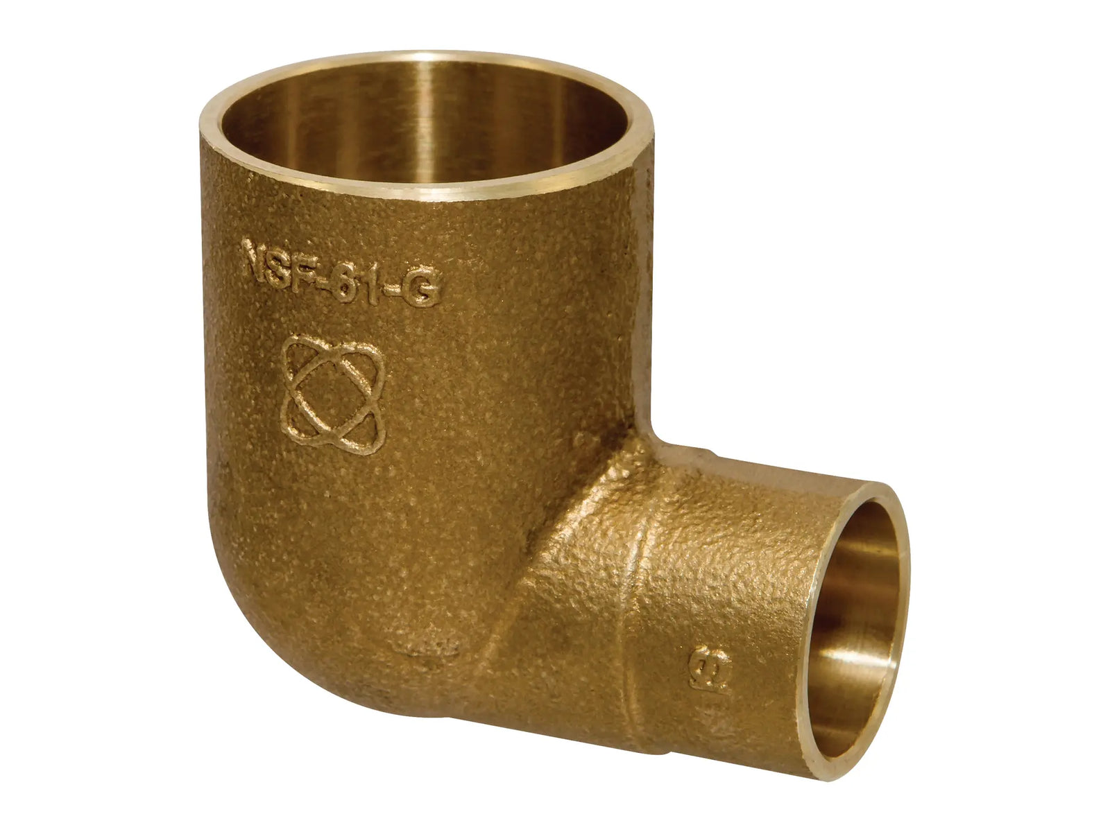 NIBCO B05625L, 1-1/2 in. x 1 in. 90° Elbow Close Rough C x C, Performance Bronze 707-LF