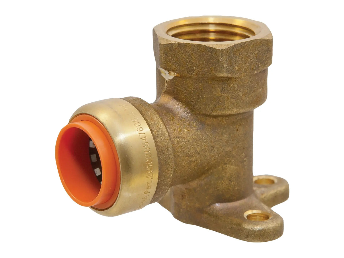 NIBCO B069850PE, 3/4 in. x 3/4 in. 90° Drop Ear Elbow - Push x F P707-3-5-LF