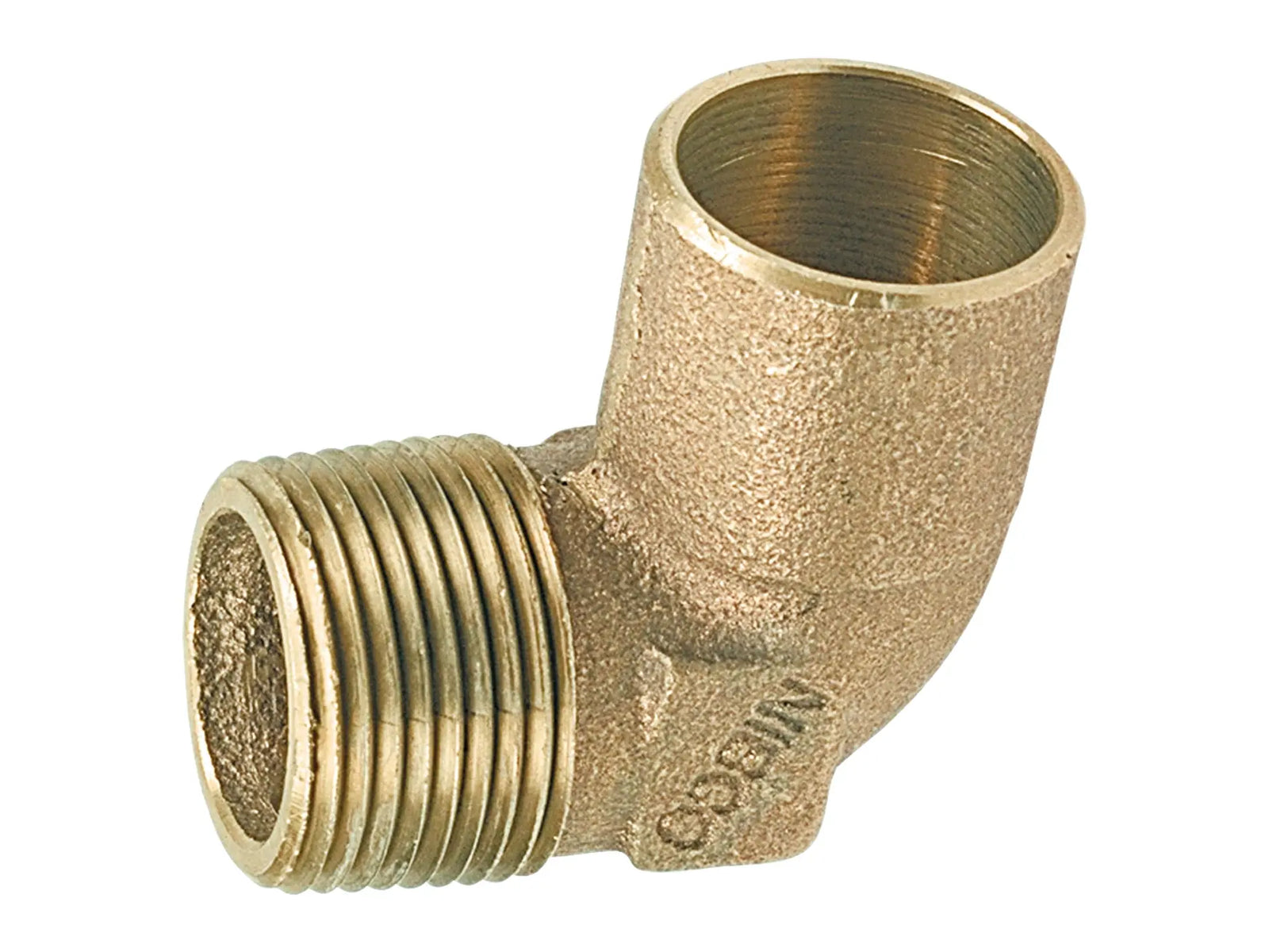 NIBCO B070350, 1 in. x 1 in. 90° Elbow C x M , Cast 707-4