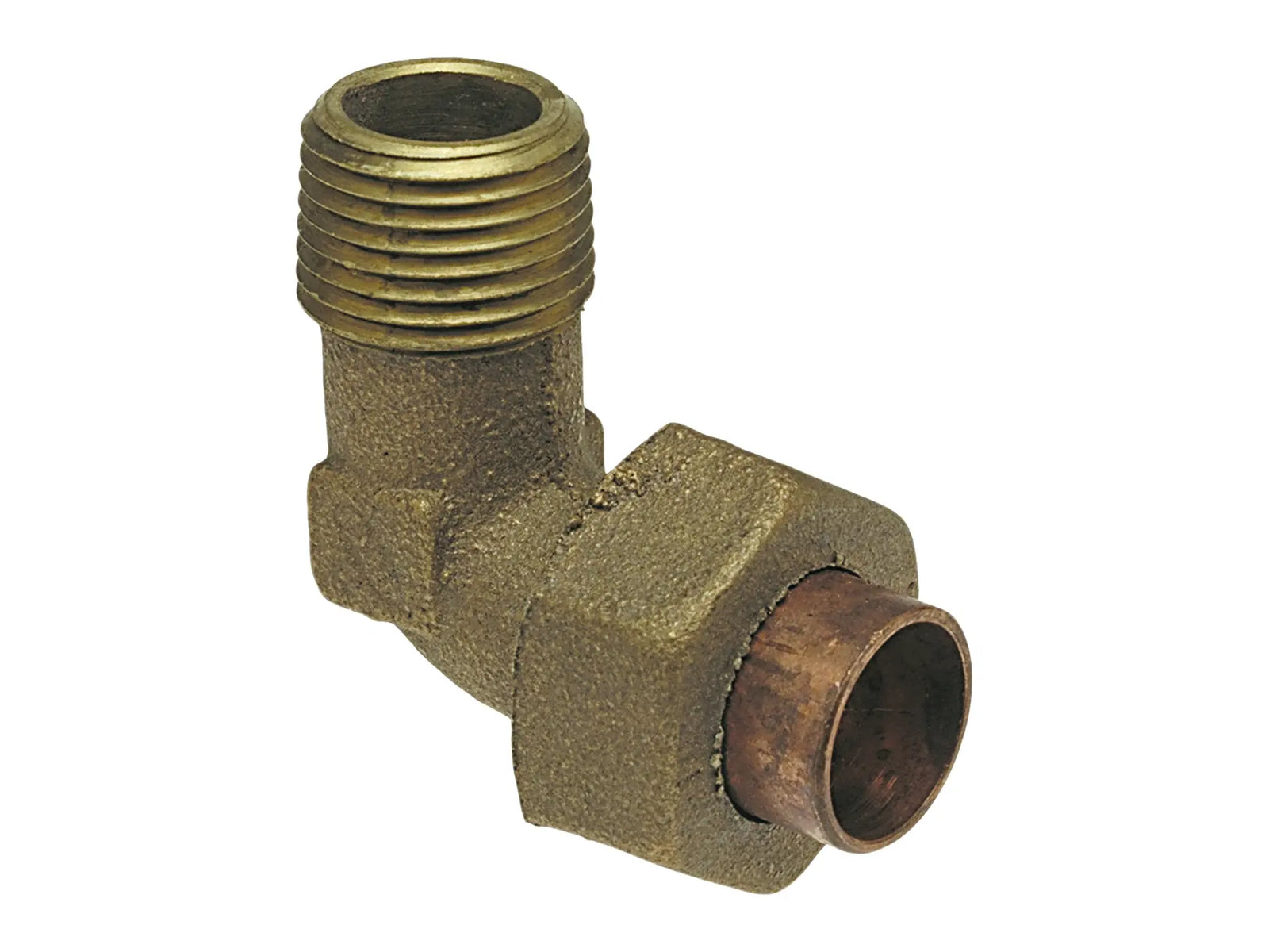 NIBCO B072800, 1/2 in. x 1/2 in. 90° Union Elbow C x M , Cast 707-4-6