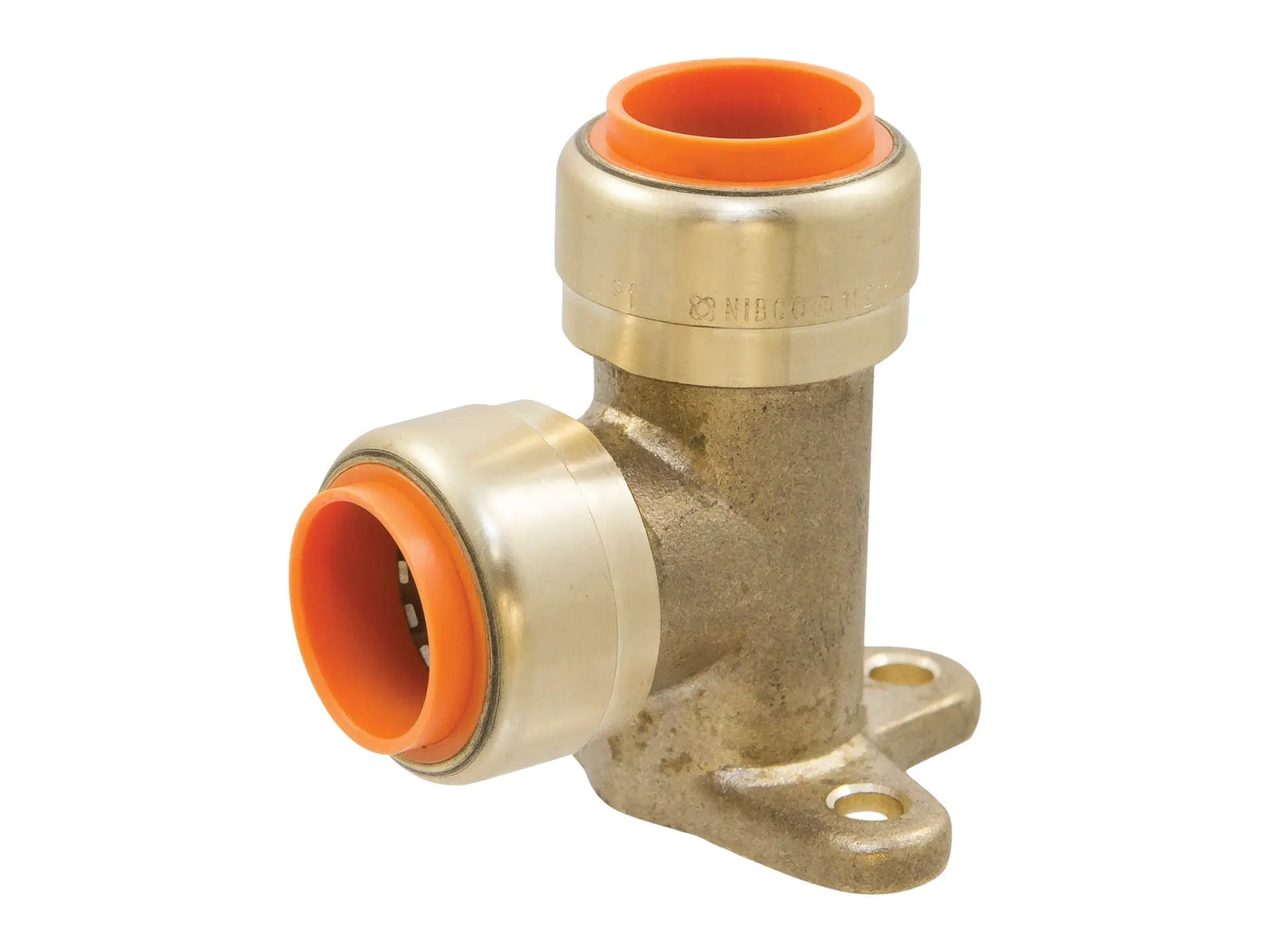 NIBCO B073550PE, 1/2 in. x 1/2 in. 90° Drop Ear Elbow - Push x Push P707-5-LF