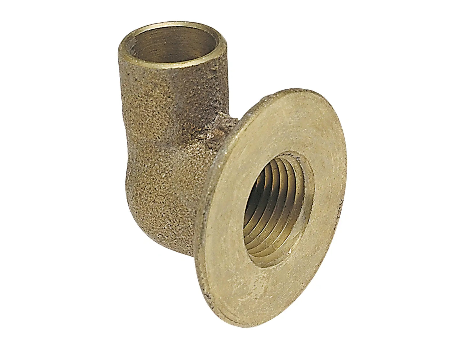 NIBCO B081050, 1/2 in. x 1/2 in. 90° Flanged Sink Elbow C x F , Cast 708