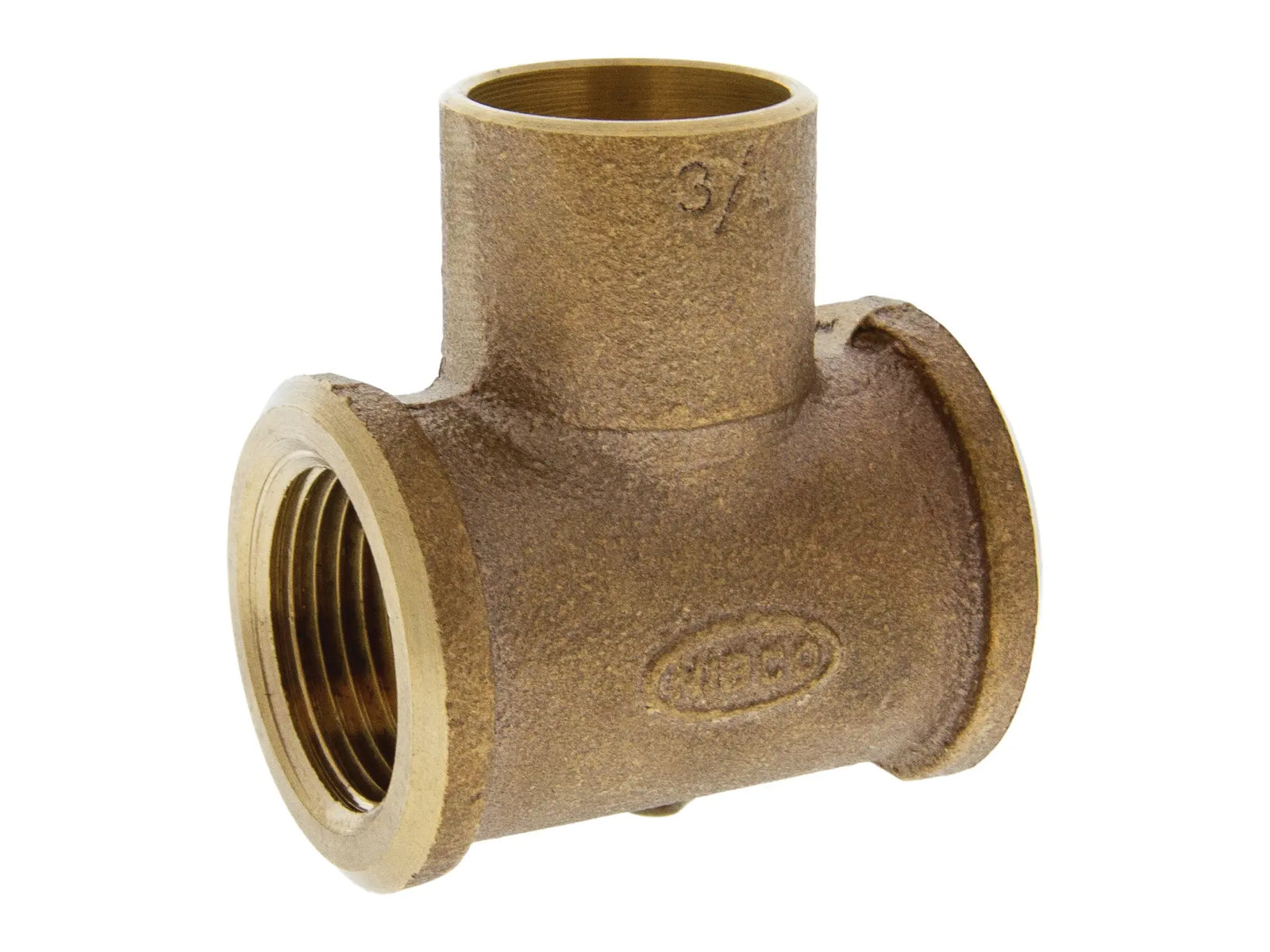 NIBCO B090700, 1/2 in. x 1/2 in. x 1/2 in. Tee F x F x C , Cast 710-3