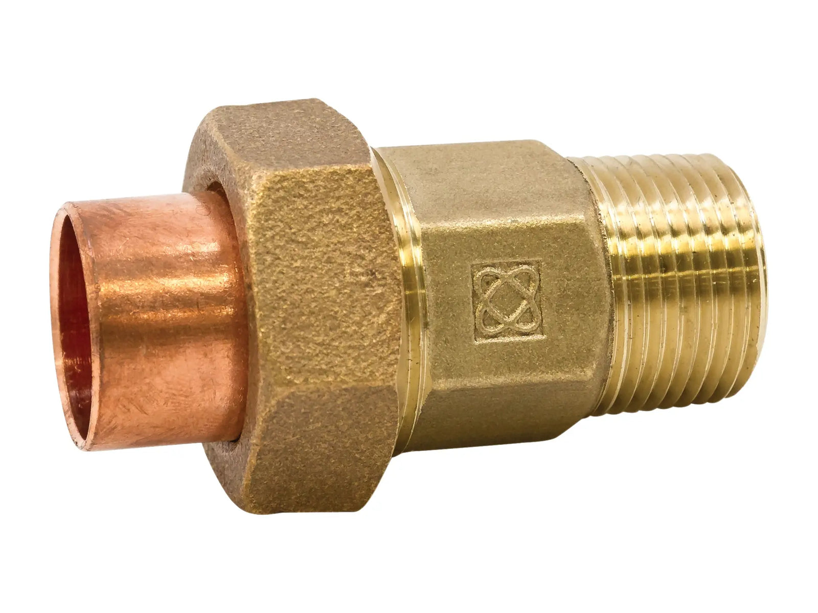 NIBCO B26055L, 1-1/2 in. x 1-1/2 in. Union C x M , Cast, Lead-Free