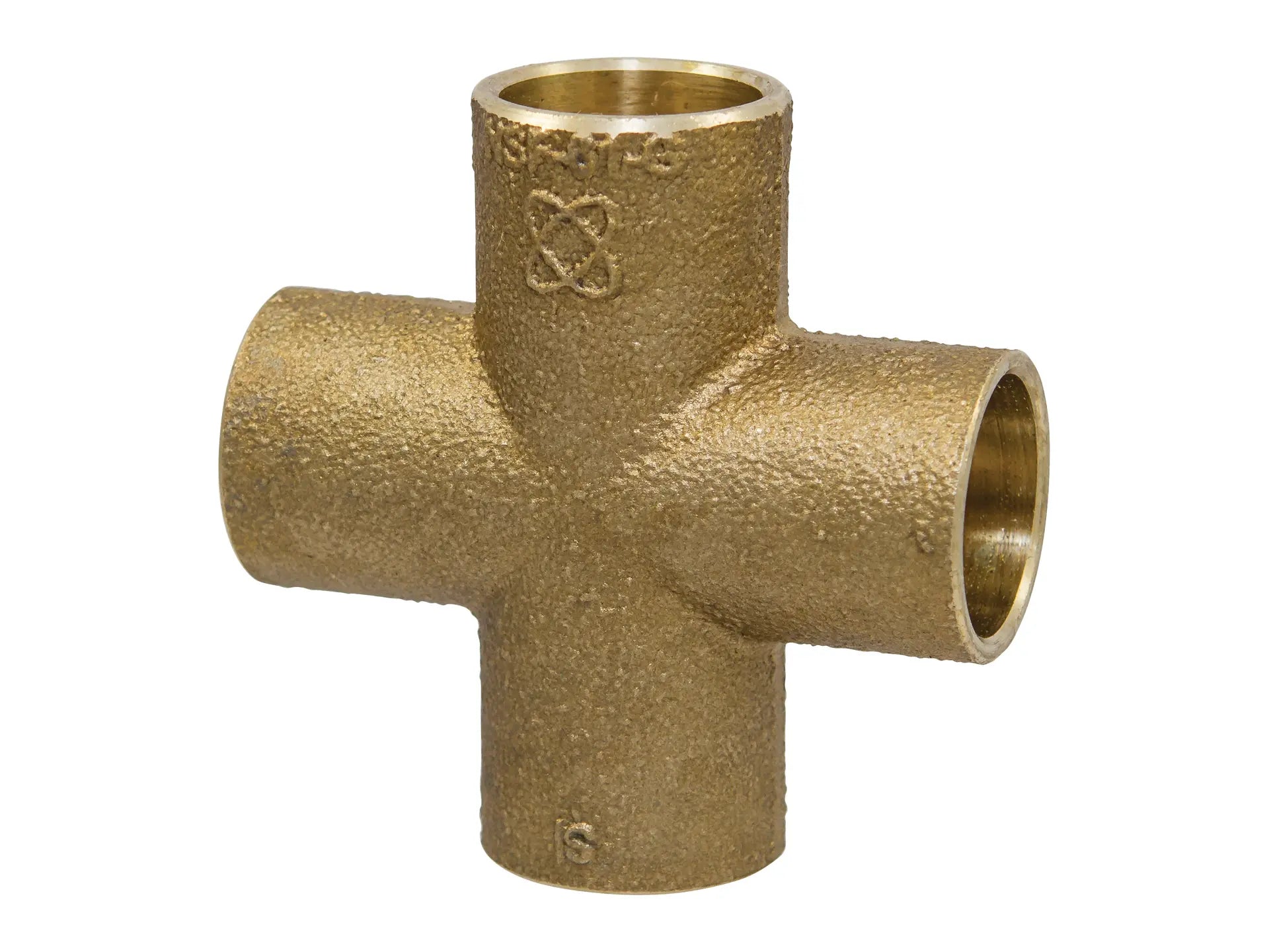 NIBCO B27050L, 1/2 in. Cross C x C x C x C, Performance Bronze 735-LF