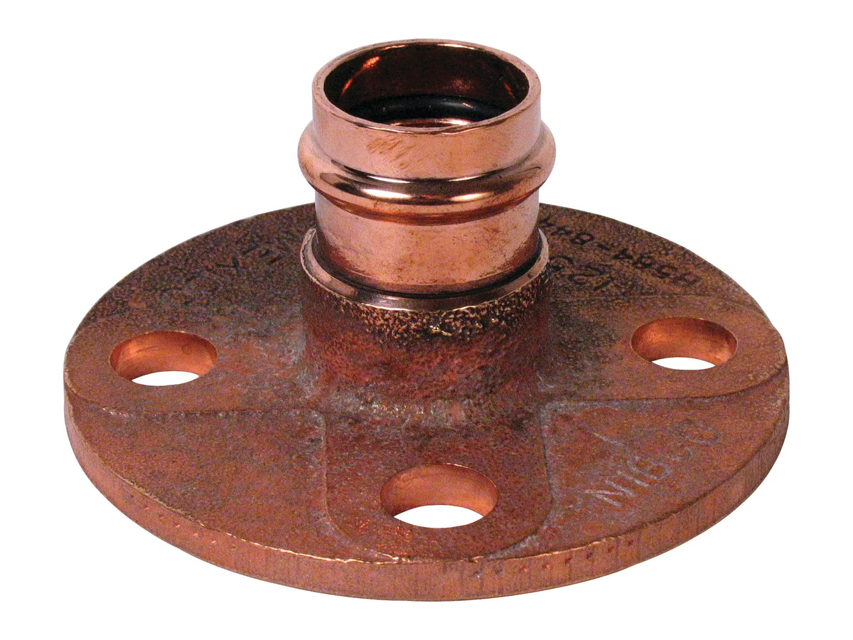NIBCO B305458PC, 1-1/2 in. x 1-1/2 in. Companion Flange Cast Bronze Flange/Wrot Copper Outlet PC741