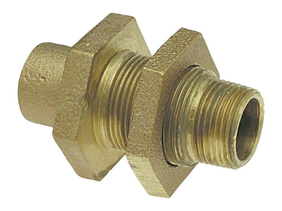 NIBCO B352350, 3/4 in. Bulkhead Fitting C x M , Cast 750-4