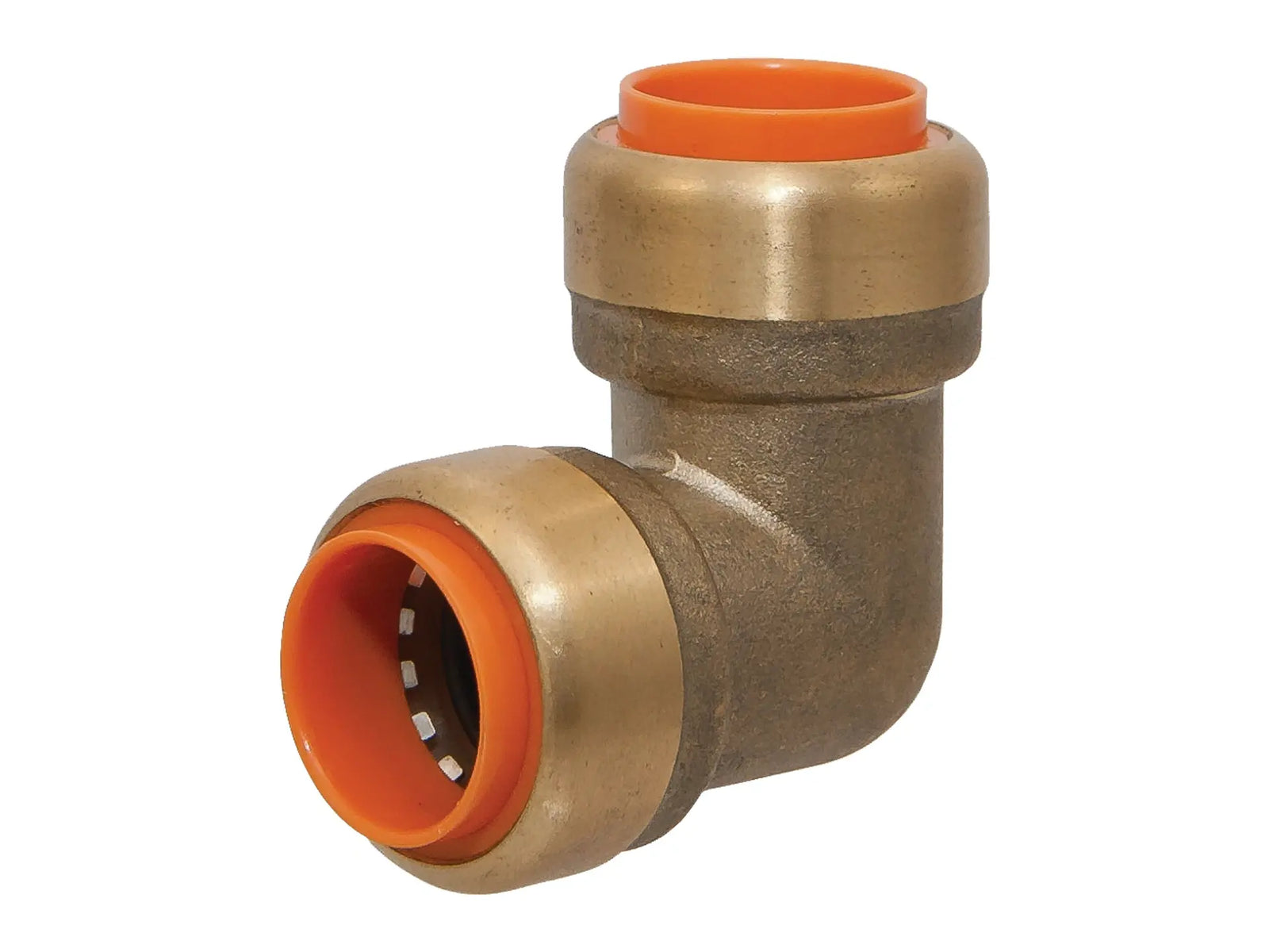 NIBCO B9055500PE, 1/2 in. x 3/8 in. LF 90° Elbow - Push x Push P707-LF