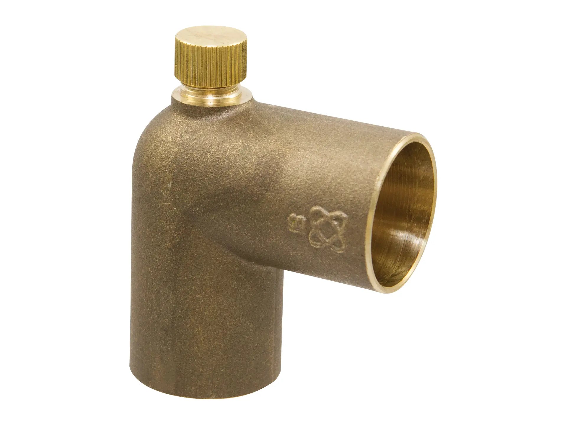 NIBCO BF4065L, 3/4 in. x 3/4 in. Vent Elbow C x C, Performance Bronze 705-D-LF