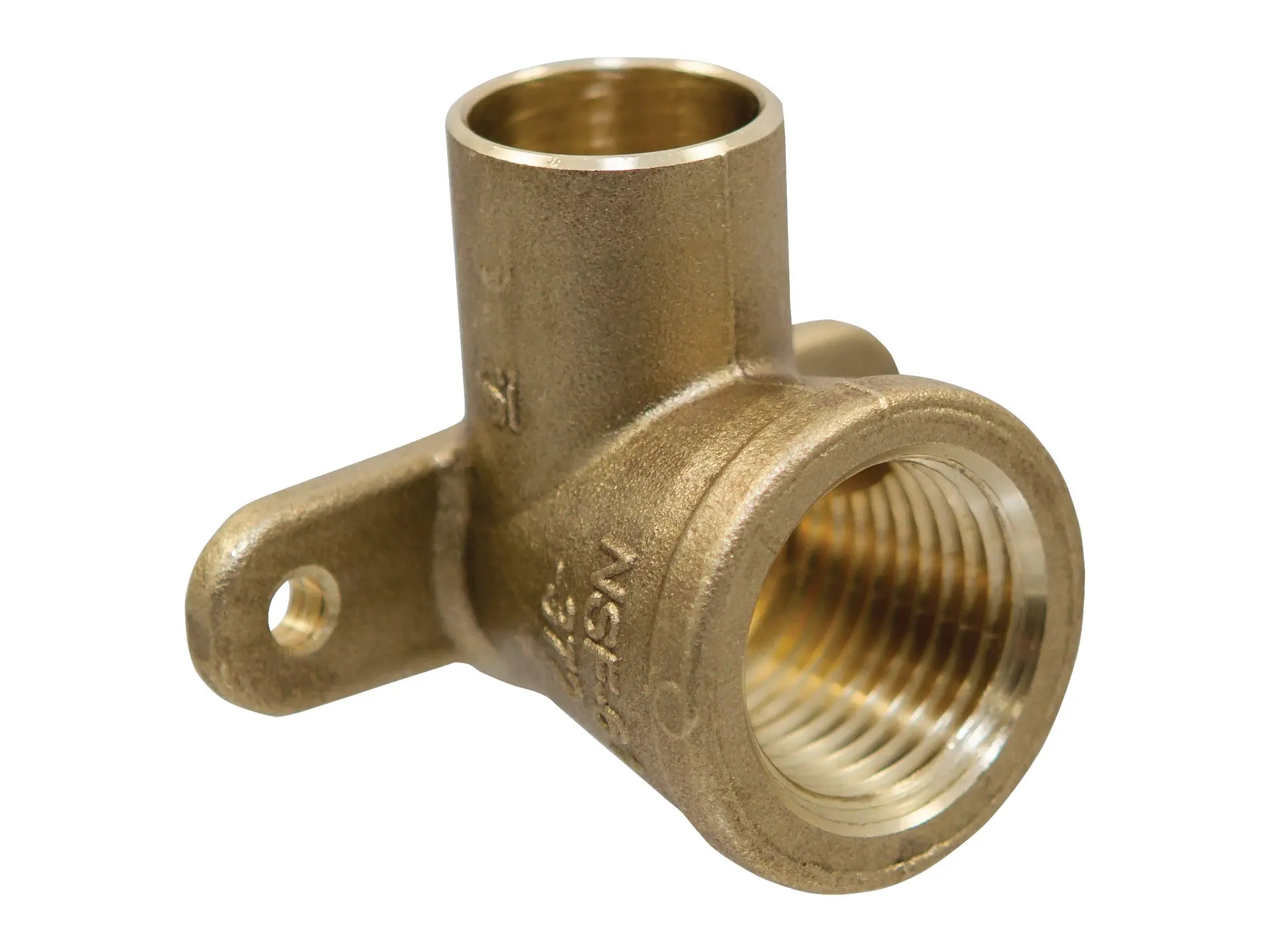 NIBCO BF6686L, 1/2 in. x 1/2 in. 90° Drop Elbow C x F, Performance Bronze 707-3-5-LF