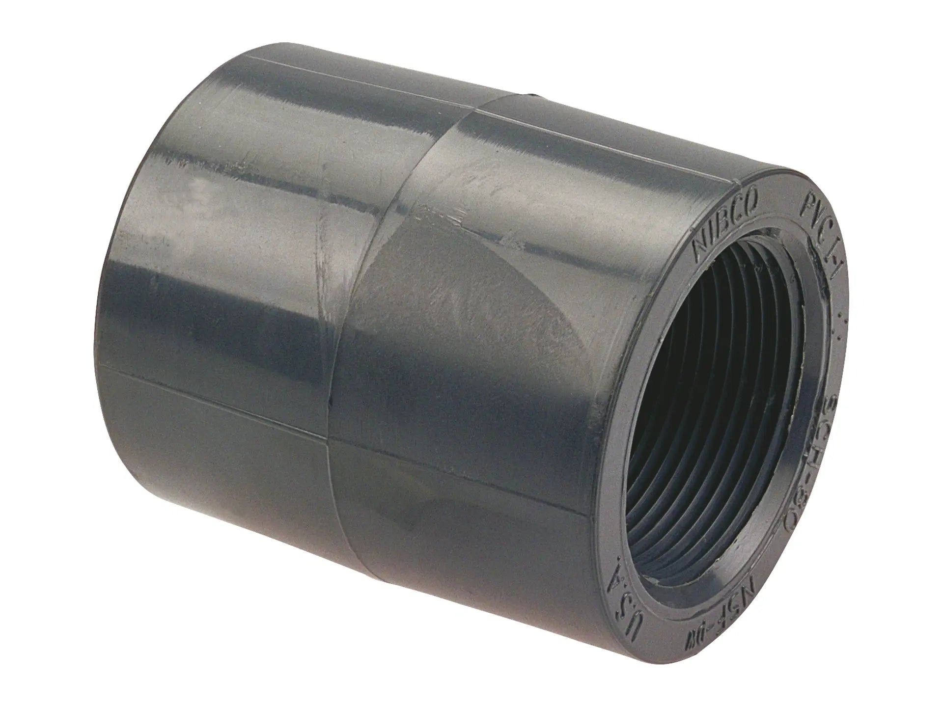 NIBCO CA04200, 3/4 in. Female Adapter Coupling S x FPT PVC Schedule 80 4503
