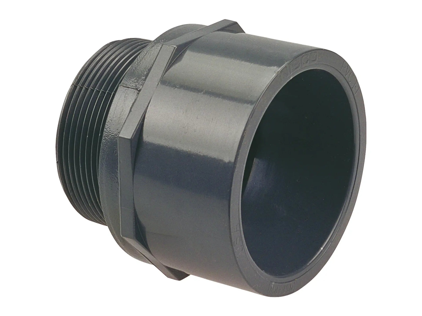 NIBCO CA04800, 1-1/2 in. Male Adapter S x MPT PVC Schedule 80 4504