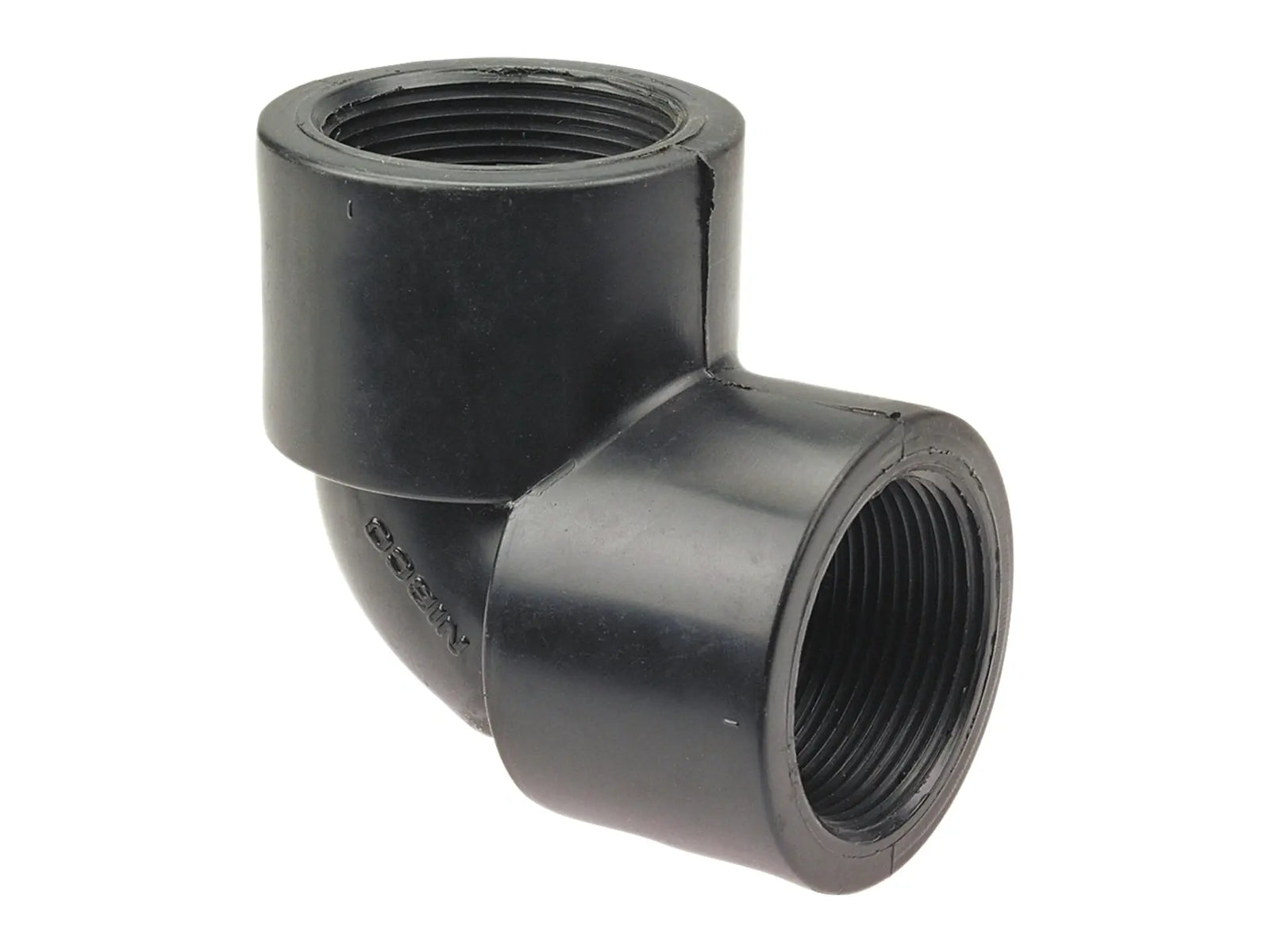 NIBCO CA07100, 1/2 in. x 1/2 in. Chemtrol Thread 90º Elbow Pvc 80 4507-3-3