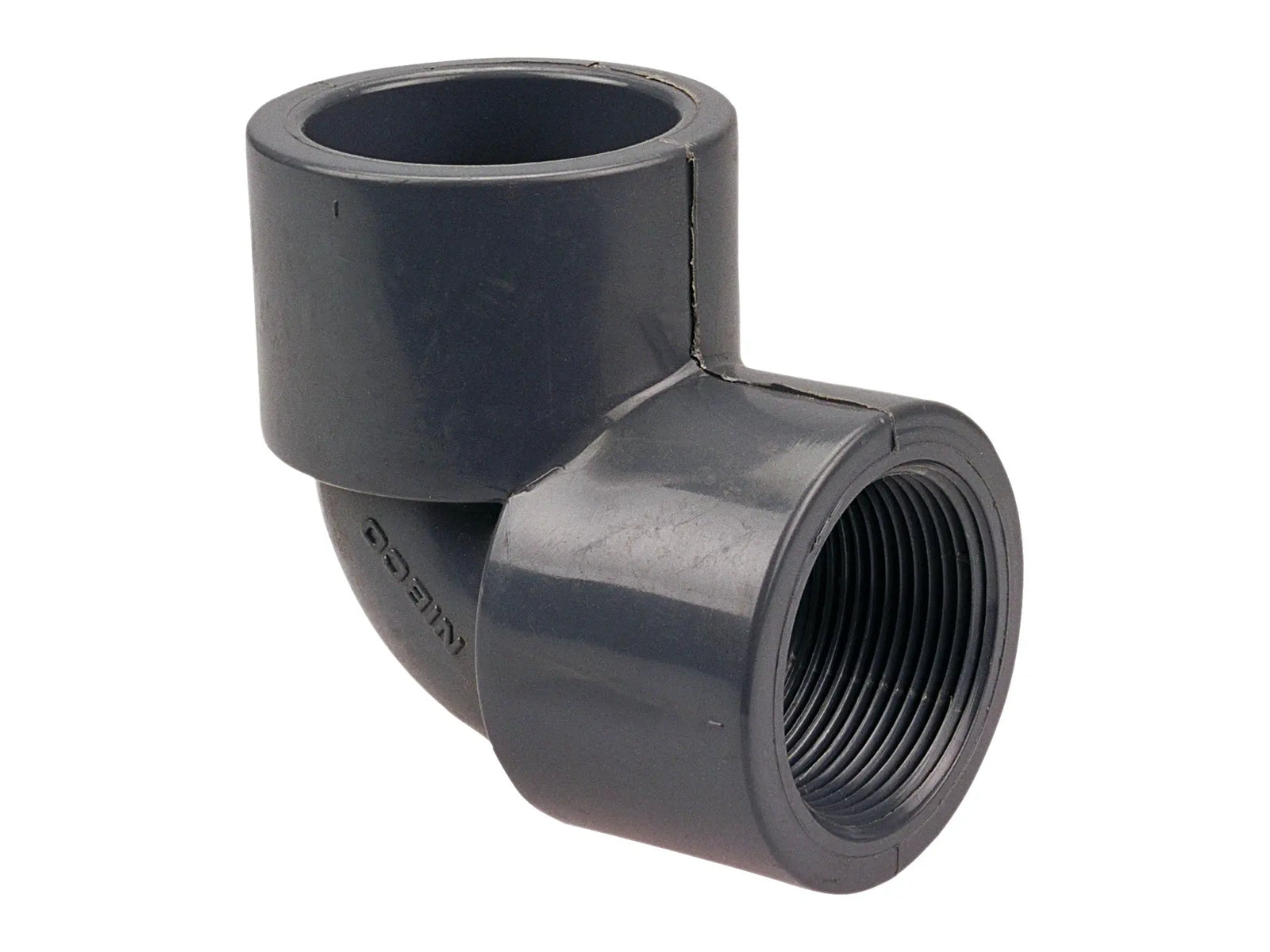NIBCO CA07530, 2 in. x 2 in. Socket x Thread 90° Elbow S x FPT PVC Schedule 80 4507-3