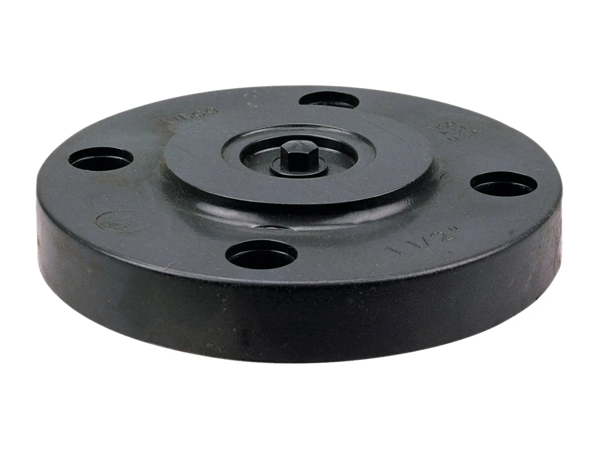 NIBCO CA16800, 8 in. x 8 in. Blind Flange PVC Schedule 80, One-Piece Solid Design 4519-H