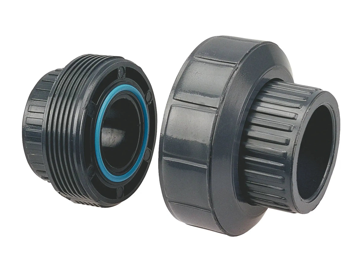 NIBCO CA19855, 3/4 in. EPDM Socket Union S x S PVC Schedule 80 4533-E