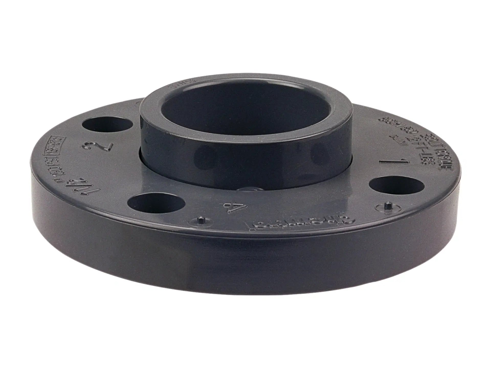 NIBCO CA25550, 12 in. x 12 in. Socket Flange S PVC Schedule 80, Two-Piece Van Stone 4551-A