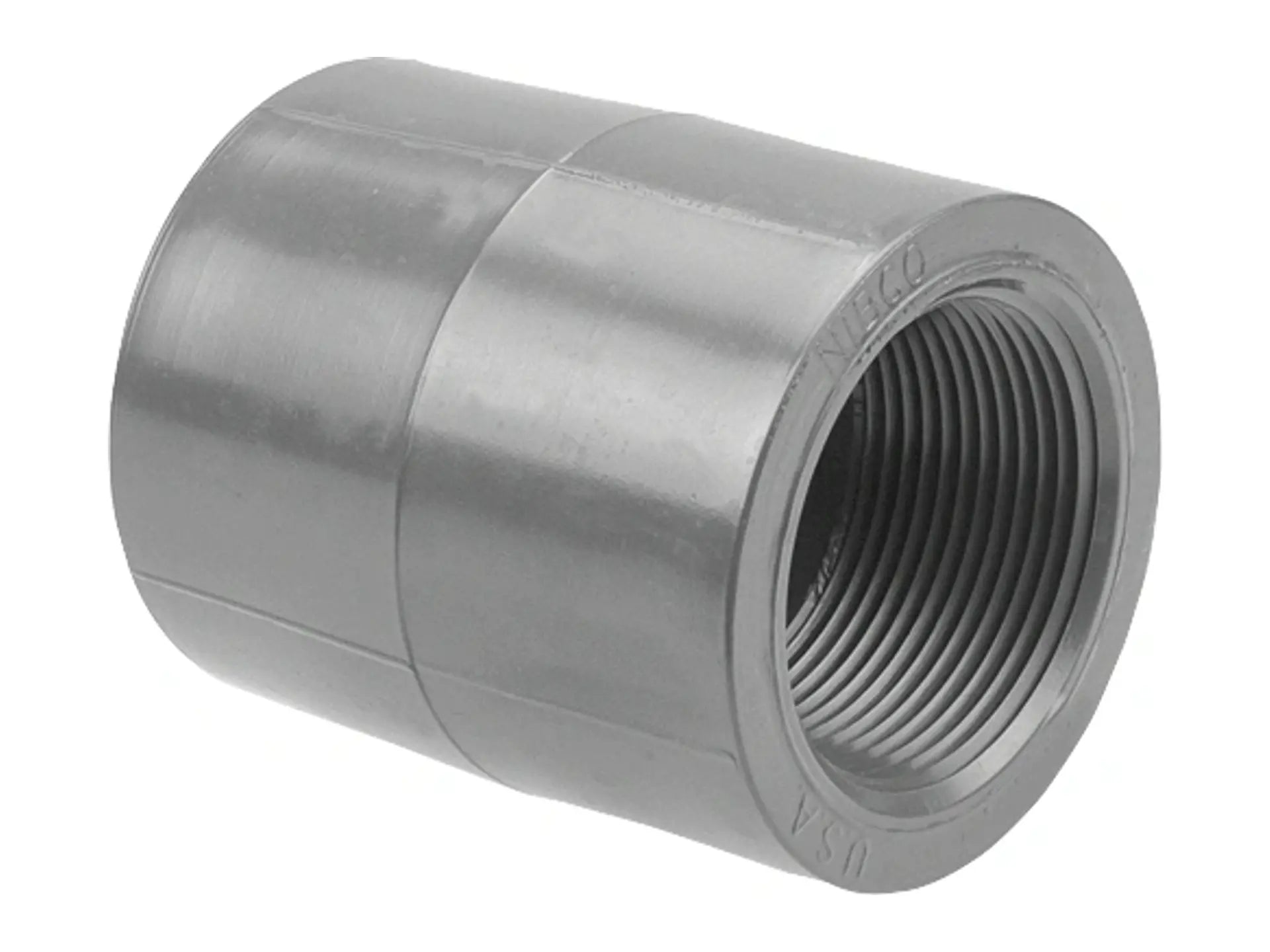 NIBCO CB02700, 2-1/2 in. x 2 in. FPTxFPT Thread Coupling CPVC 5101-3-3
