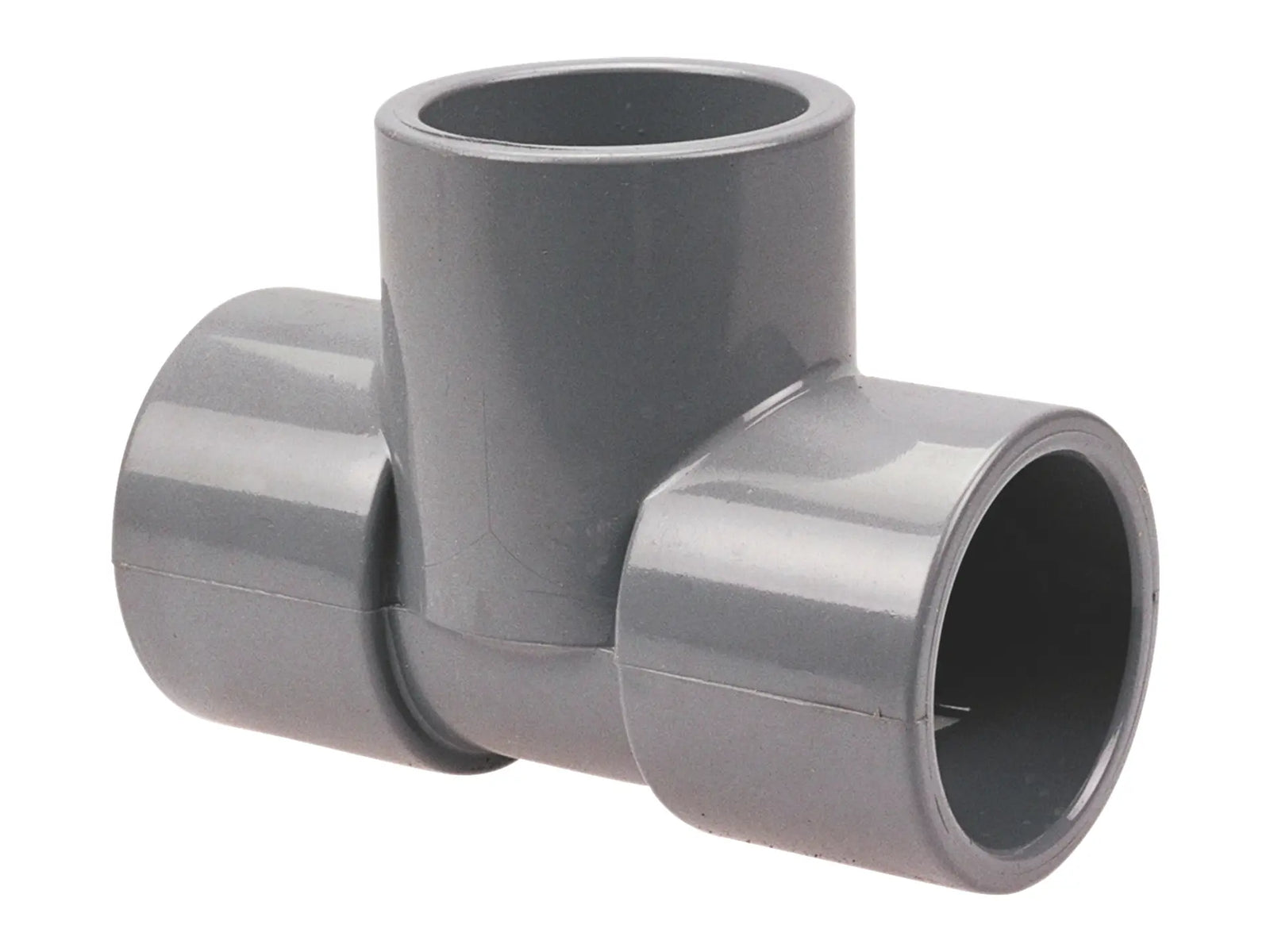 NIBCO CB06850, 1/2in. x 1/2in. x 1/2in. Socket Tee/Reducing Socket Tee SxSxS Corzan CPVC Schedule 80