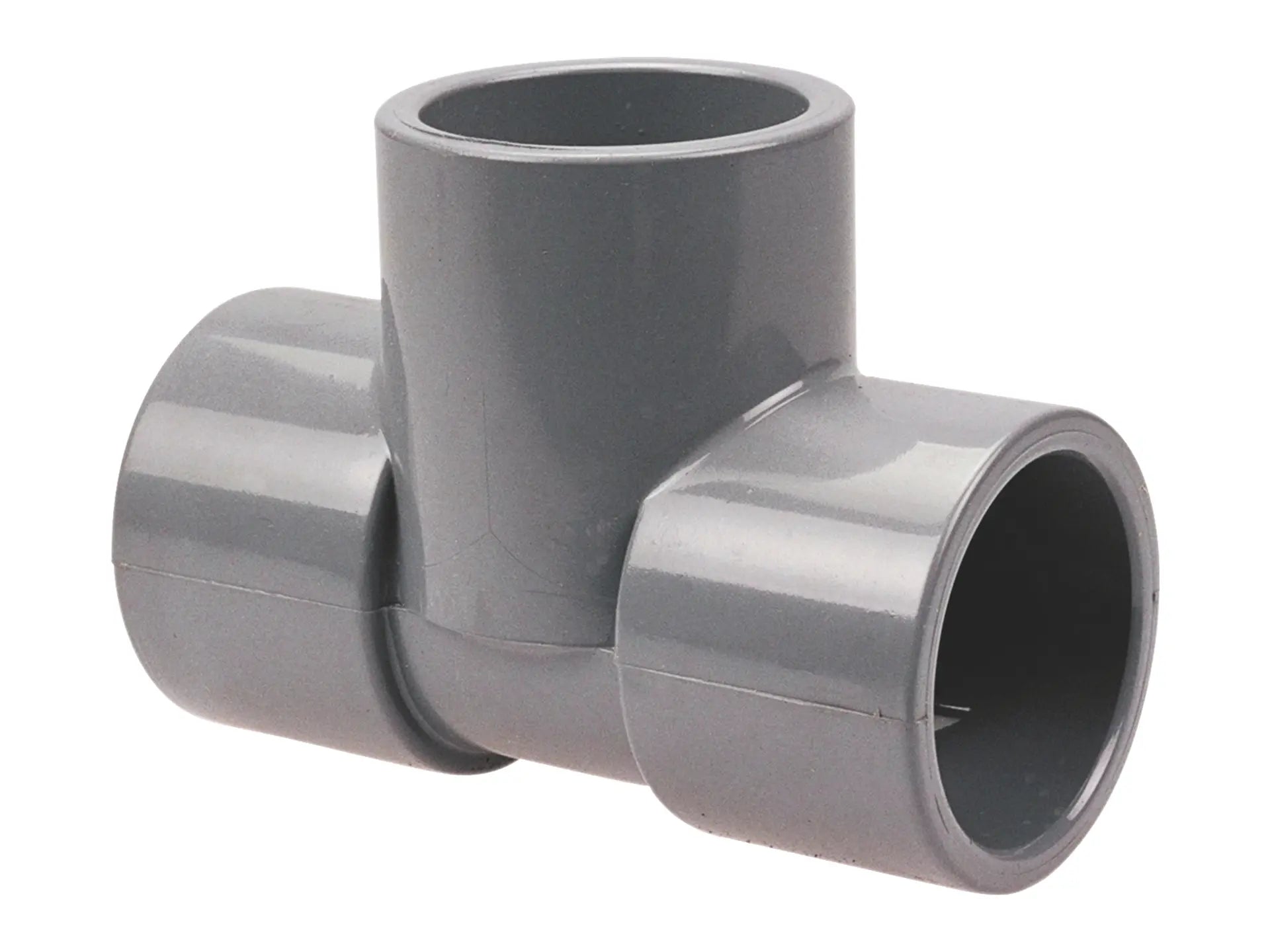 NIBCO CB07150, 1-1/4in.x1-1/4in.x1-1/4in. Socket Tee/Reducing Socket Tee SxSxS Corzan CPVC Sche 80