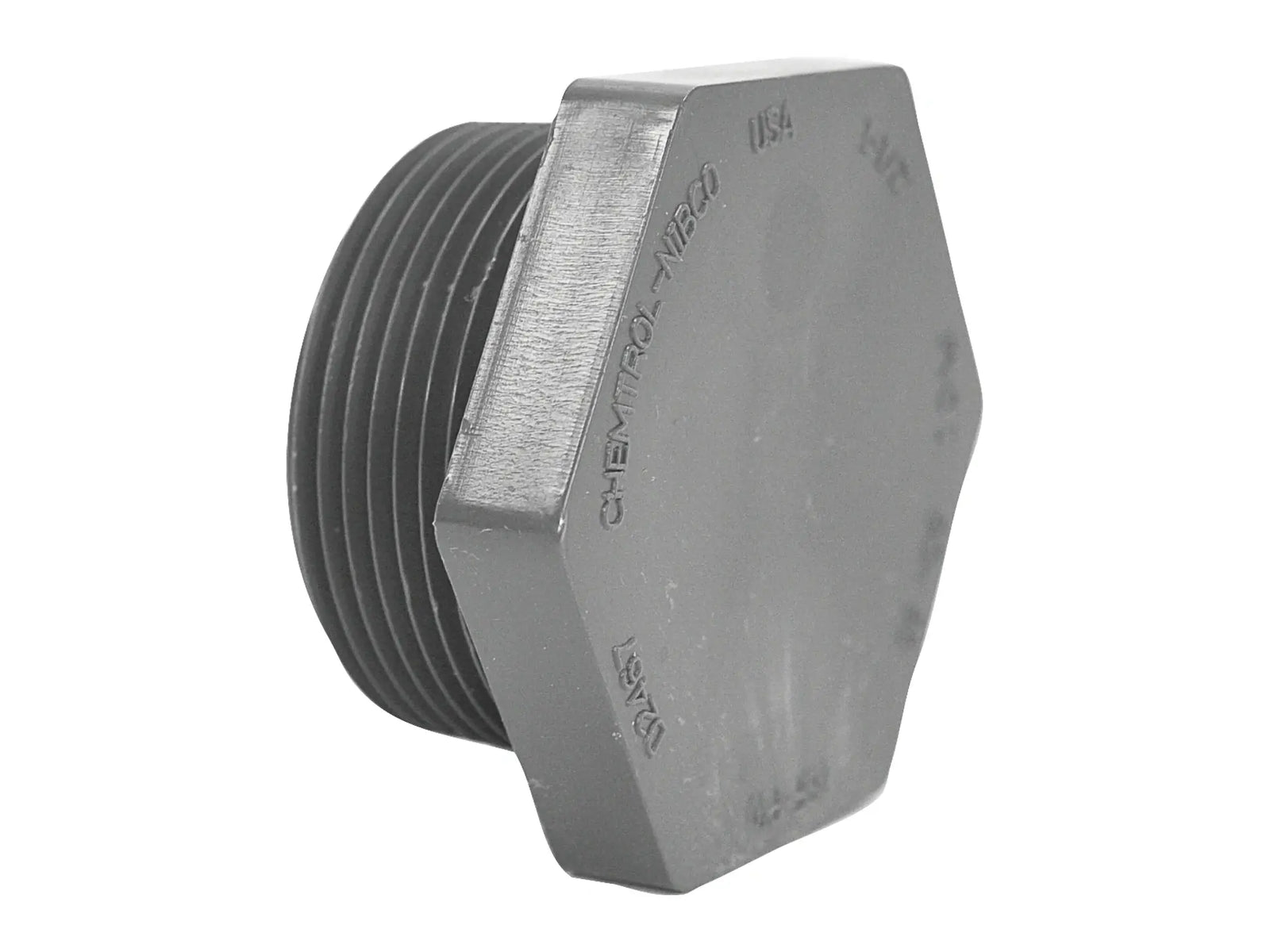 NIBCO CB09100, 3/4 in. Thread Plug MPT Corzan CPVC Schedule 80 5116-4