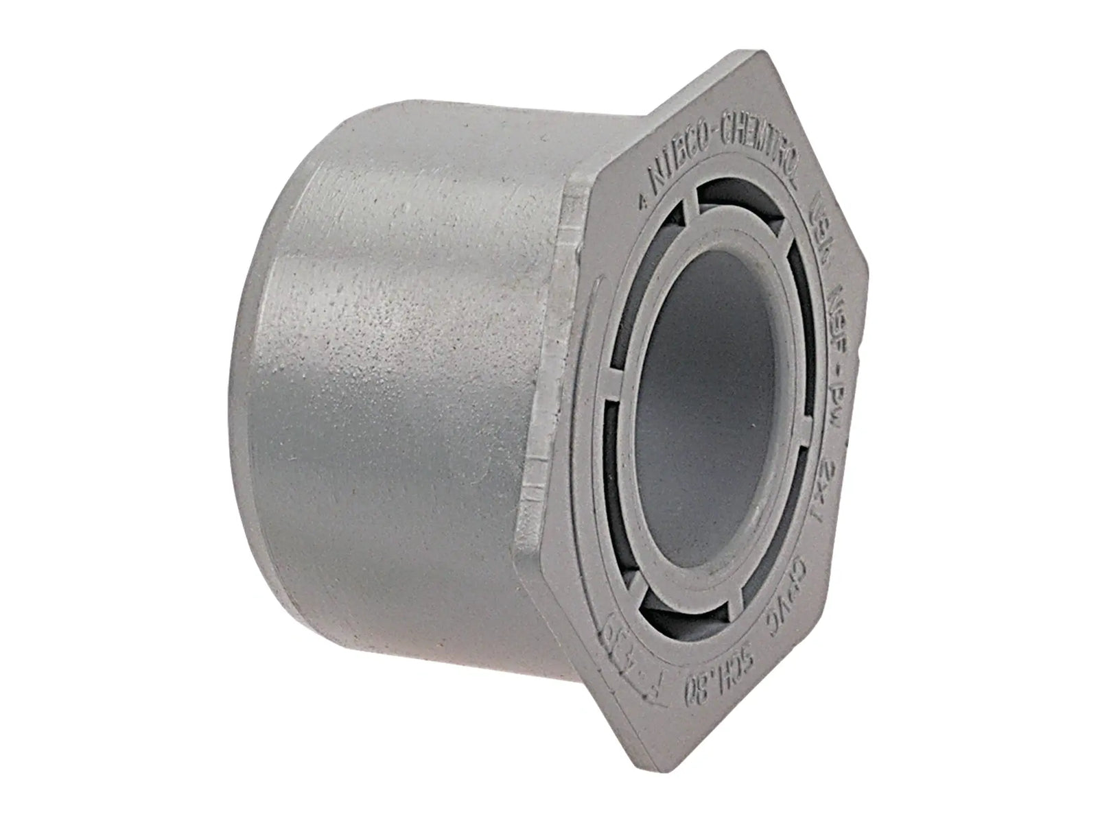 NIBCO CB11880, 12 in. x 10 in. Flush Socket Reducer Bushing Spg x S Corzan CPVC Schedule 80 5118