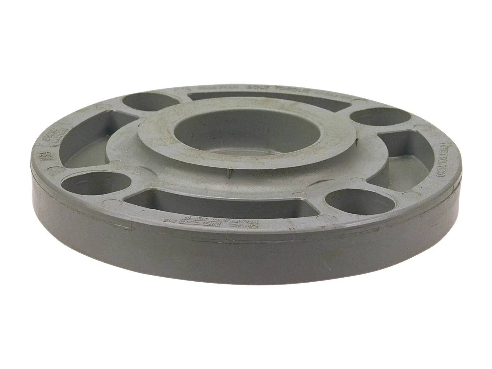 NIBCO CB14816, 2 in. Blind Flange Corzan CPVC Schedule 80, One-Piece Webbed Design 5119-W