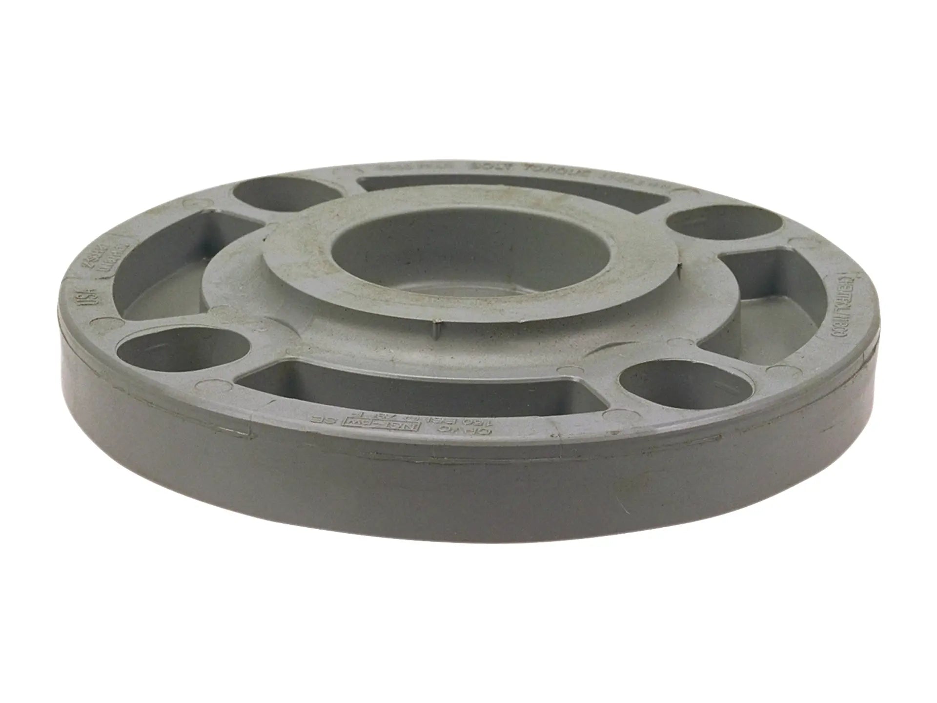 NIBCO CB14820, 3 in. Blind Flange Corzan CPVC Schedule 80, One-Piece Webbed Design 5119-W