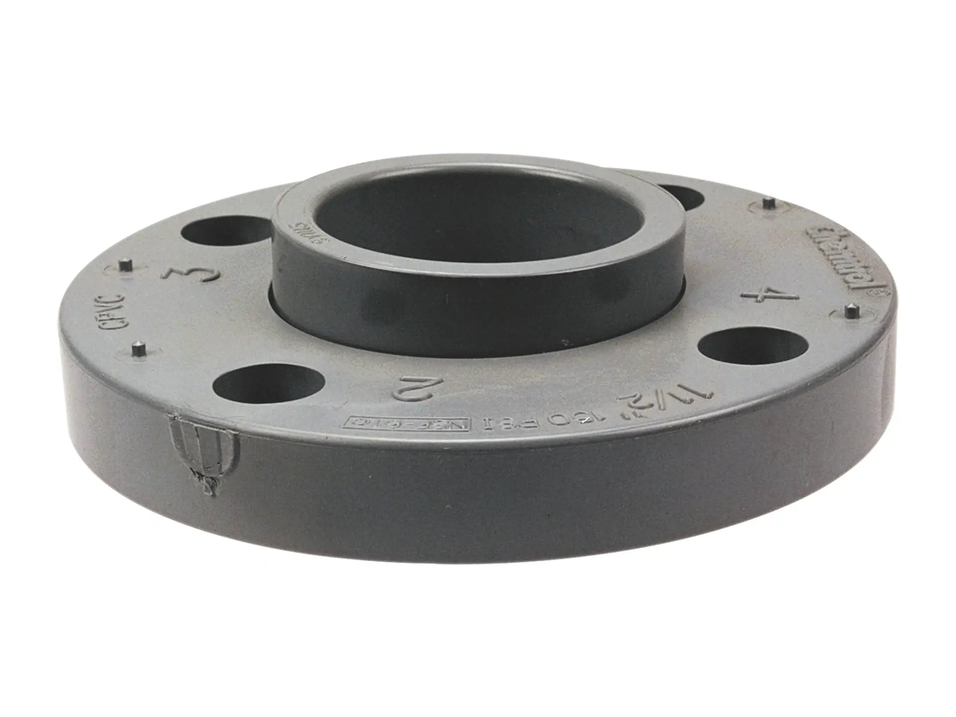 NIBCO CB19205, 3 in. Socket Flange Corzan CPVC Schedule 80, Two-Piece Van Stone Design 5151-A