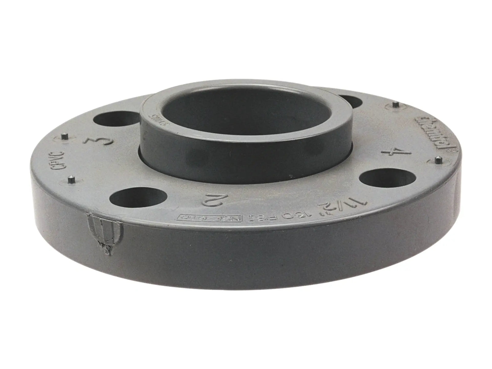 NIBCO CB19210, 4 in. Socket Flange Corzan CPVC Schedule 80, Two-Piece Van Stone Design 5151-A