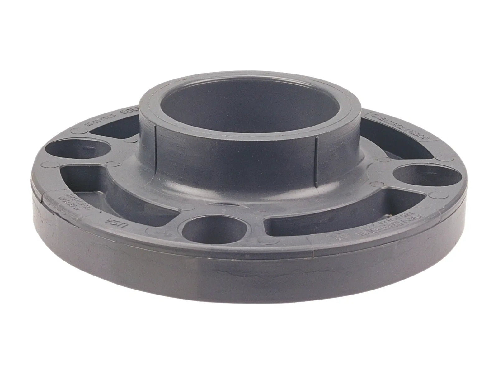 NIBCO CB20000, 4 in. Socket Flange Corzan CPVC Schedule 80, One-Piece Webbed Design 5151-W